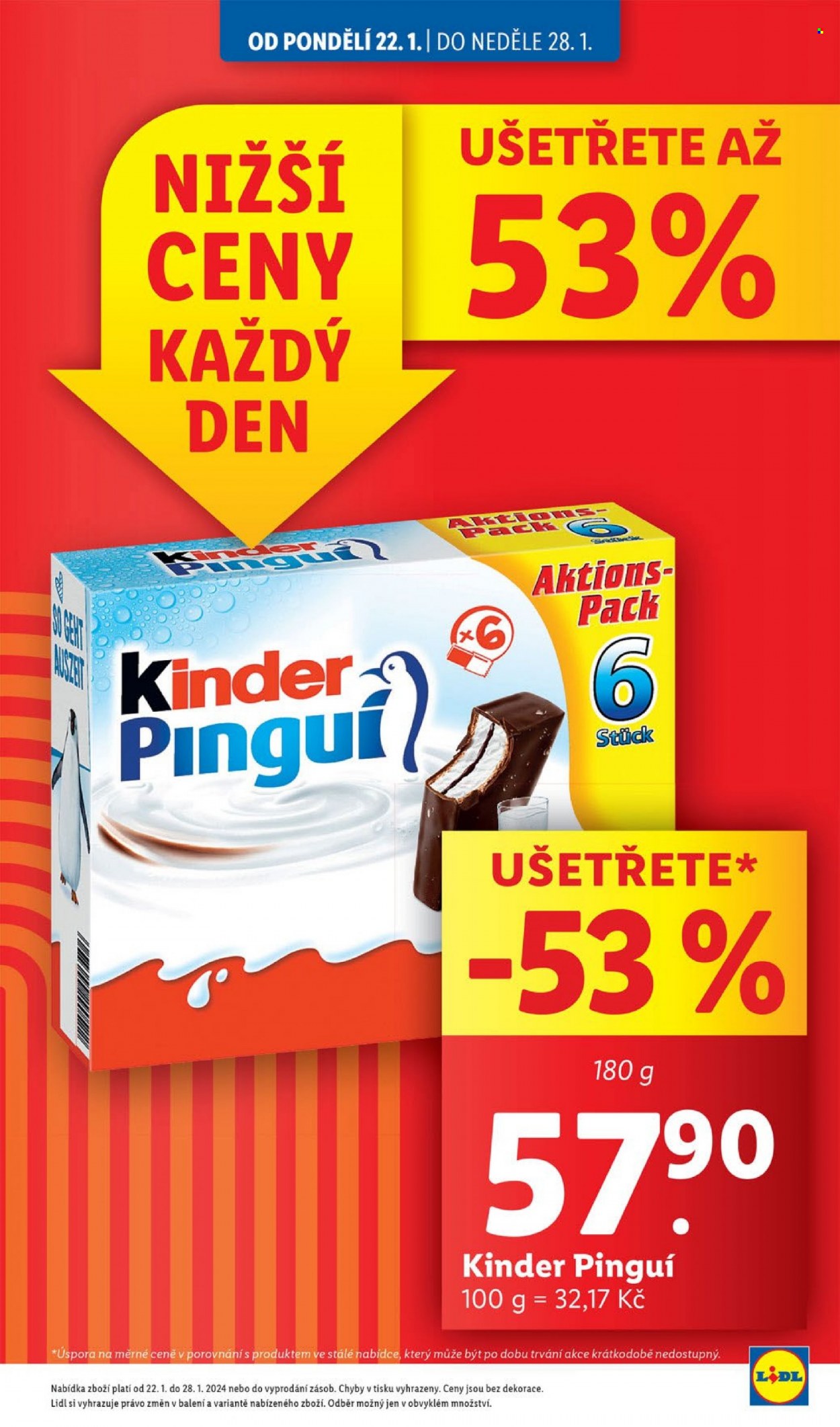 Leták Lidl - 22.1.2024 - 28.1.2024. Strana 9