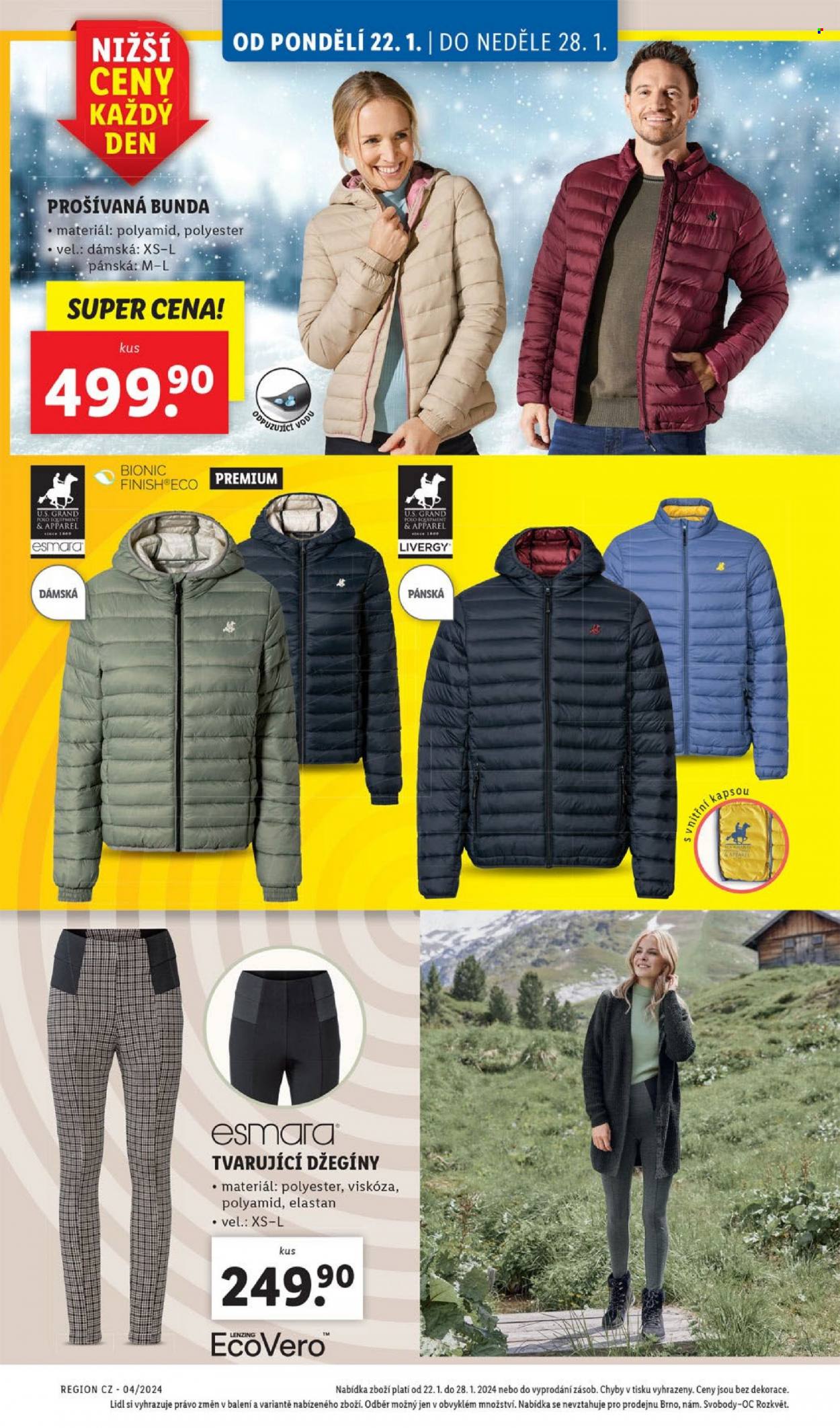 Leták Lidl - 22.1.2024 - 28.1.2024. Strana 4
