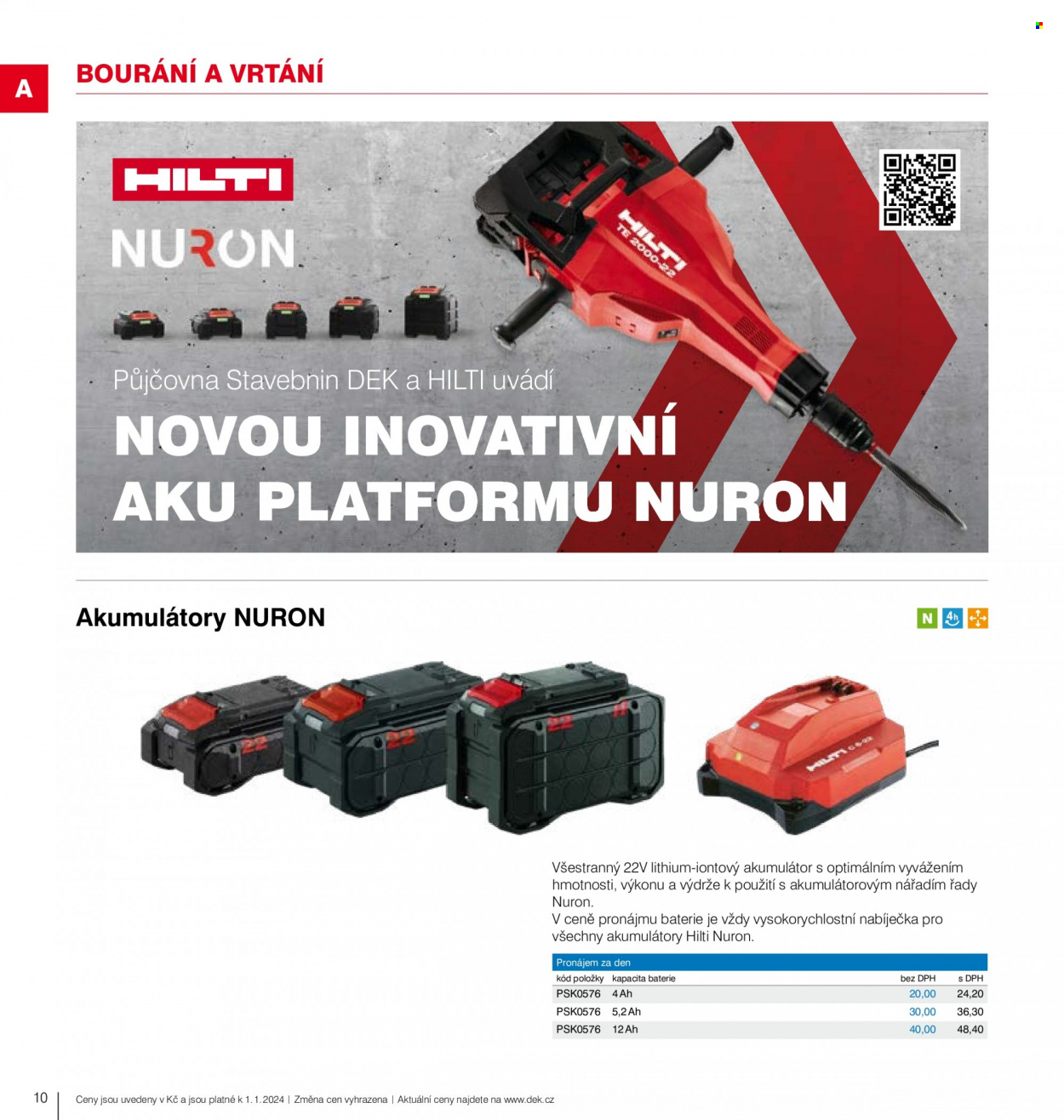 Leták DEK. Strana 12
