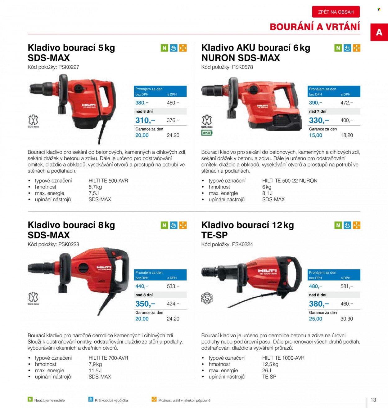 Leták DEK. Strana 15