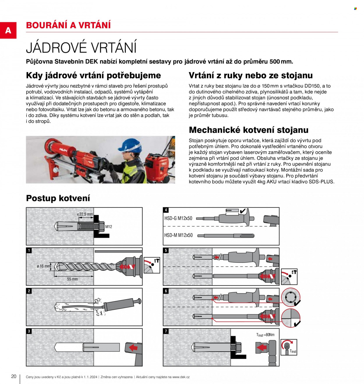 Leták DEK. Strana 22