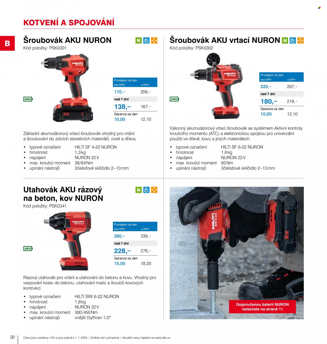 Leták DEK. Strana 32