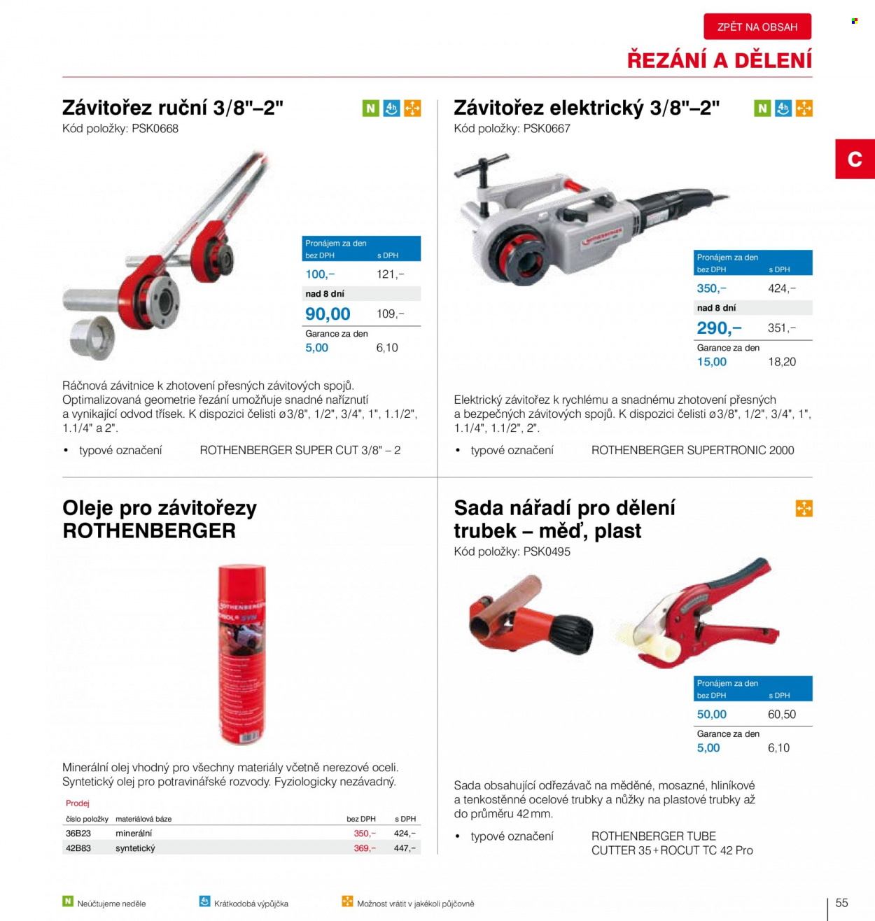Leták DEK. Strana 57
