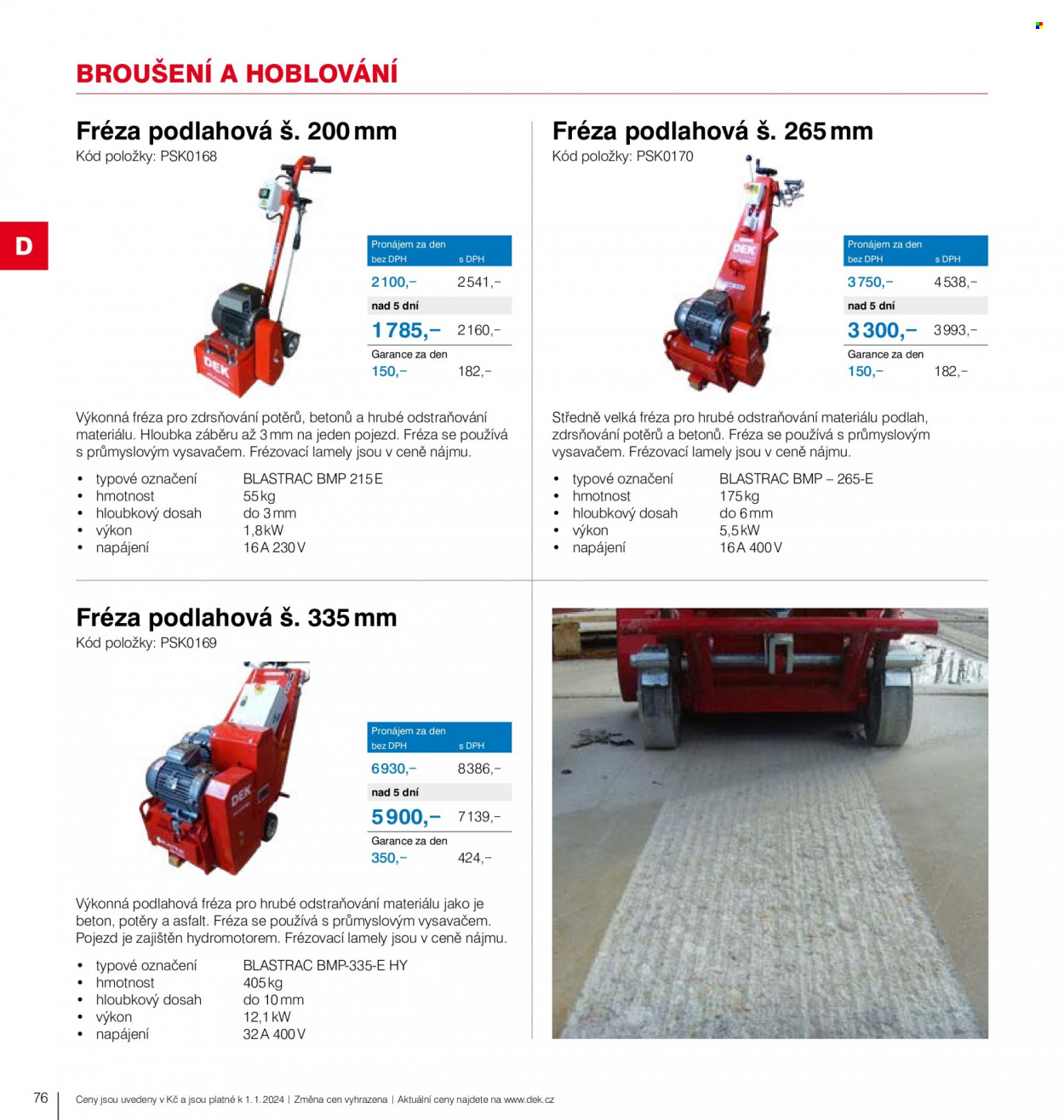 Leták DEK. Strana 78