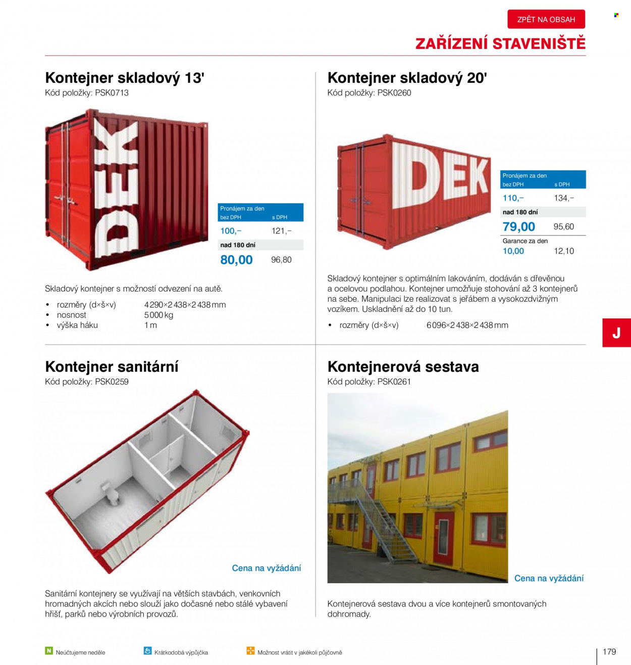 Leták DEK. Strana 181