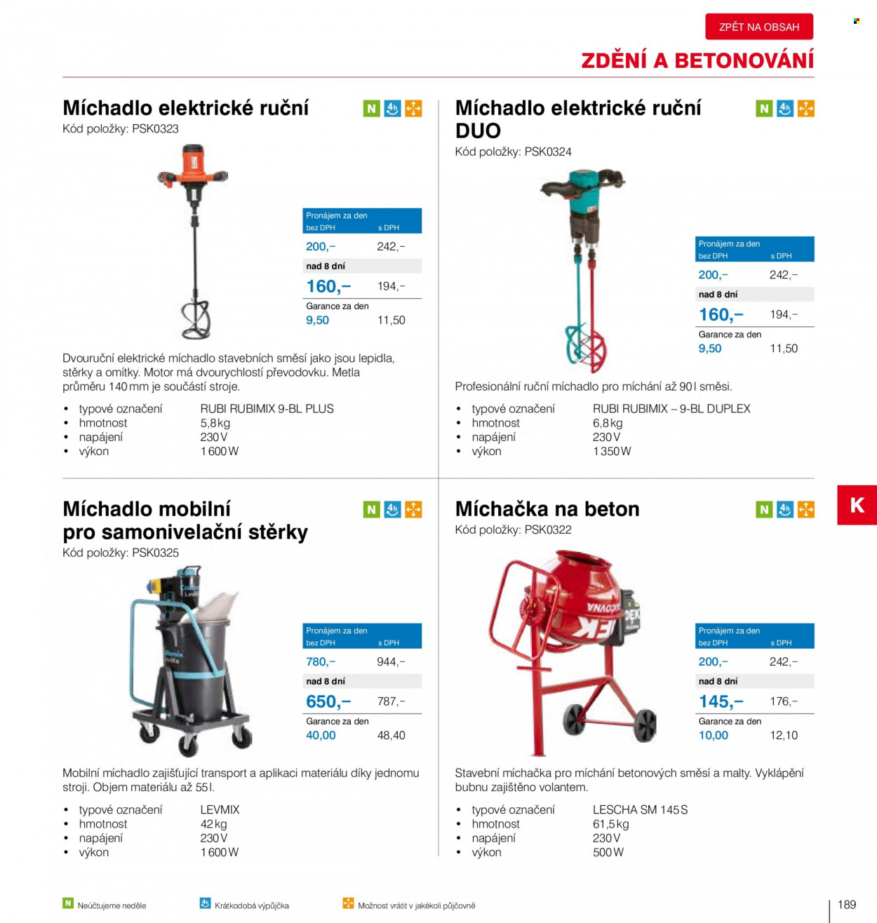 Leták DEK. Strana 191