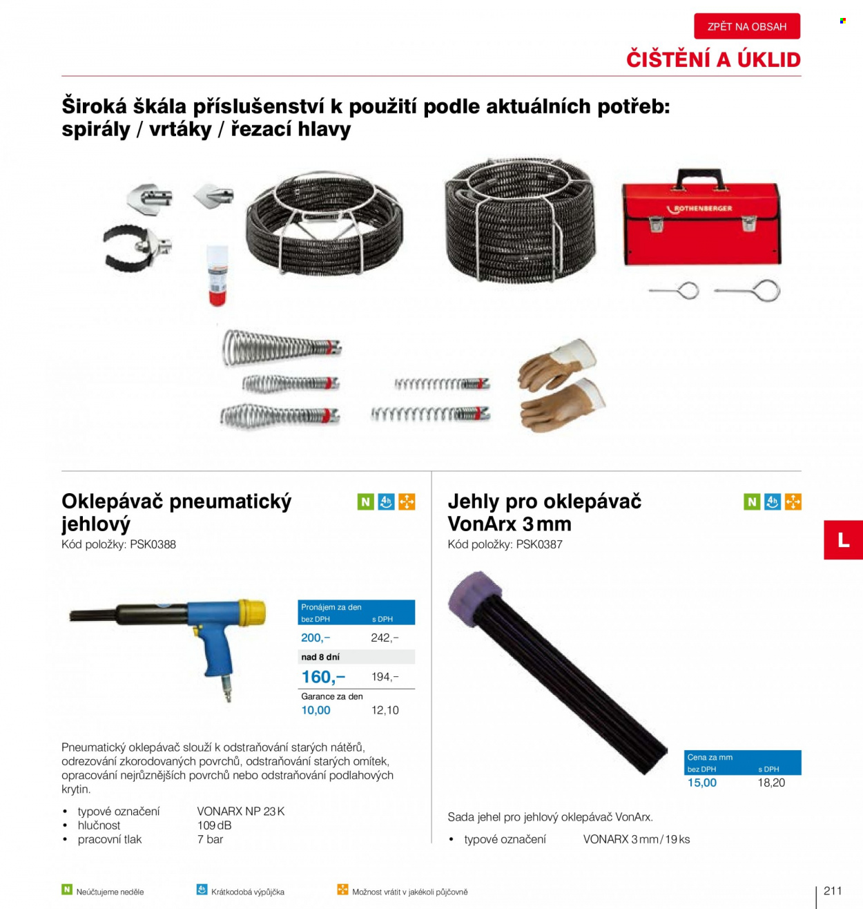 Leták DEK. Strana 213