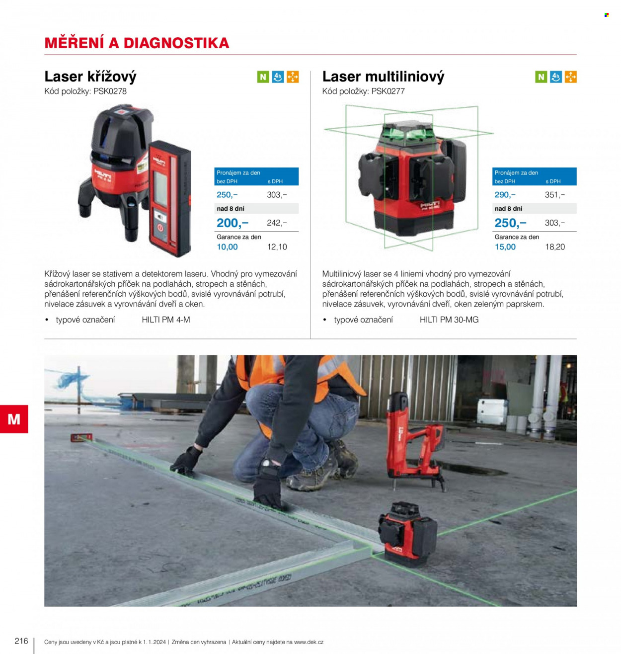 Leták DEK. Strana 218