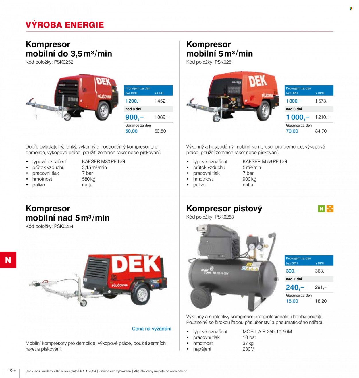 Leták DEK. Strana 228