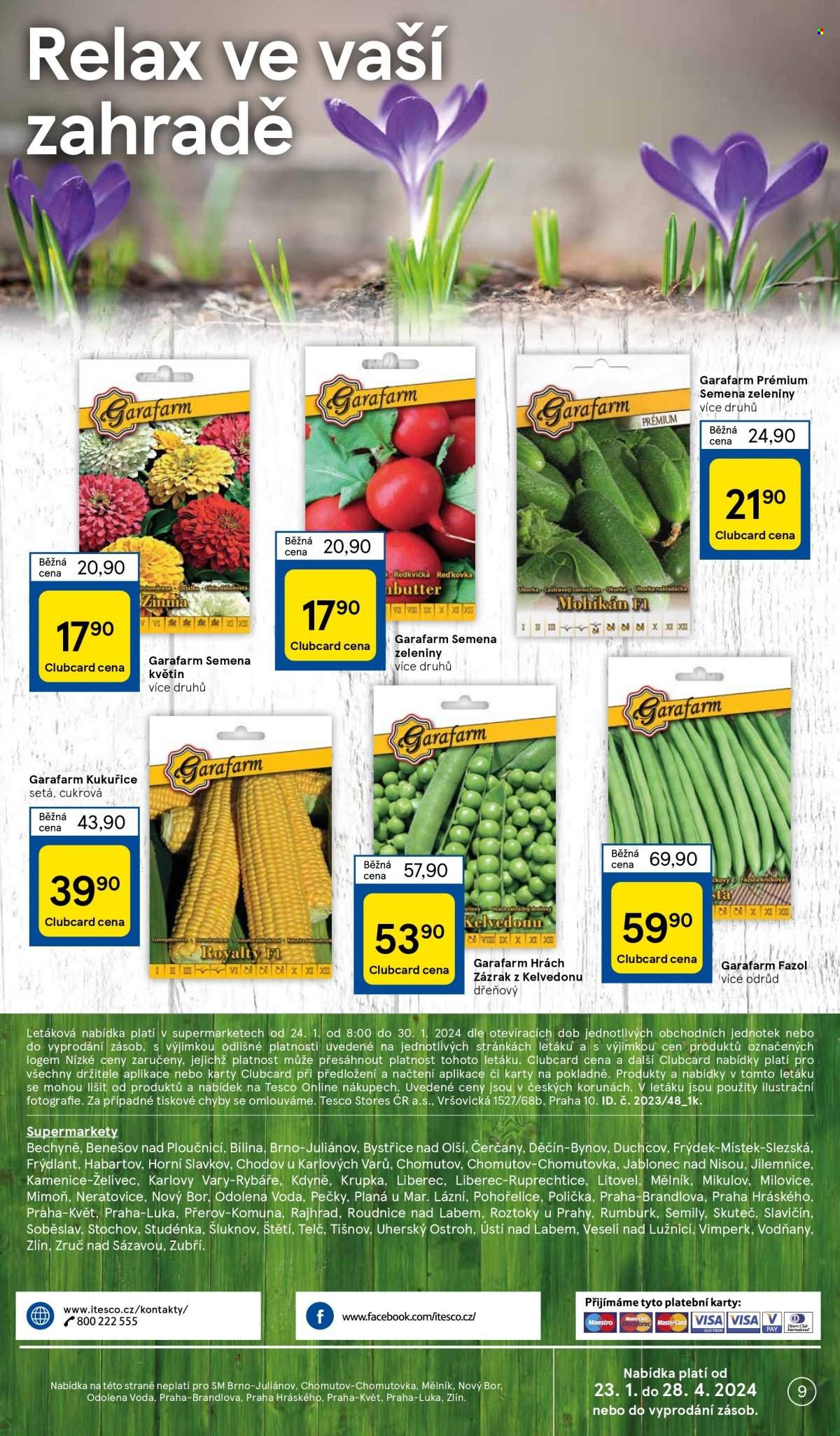 Leták TESCO supermarket - 24.1.2024 - 30.1.2024. Strana 9