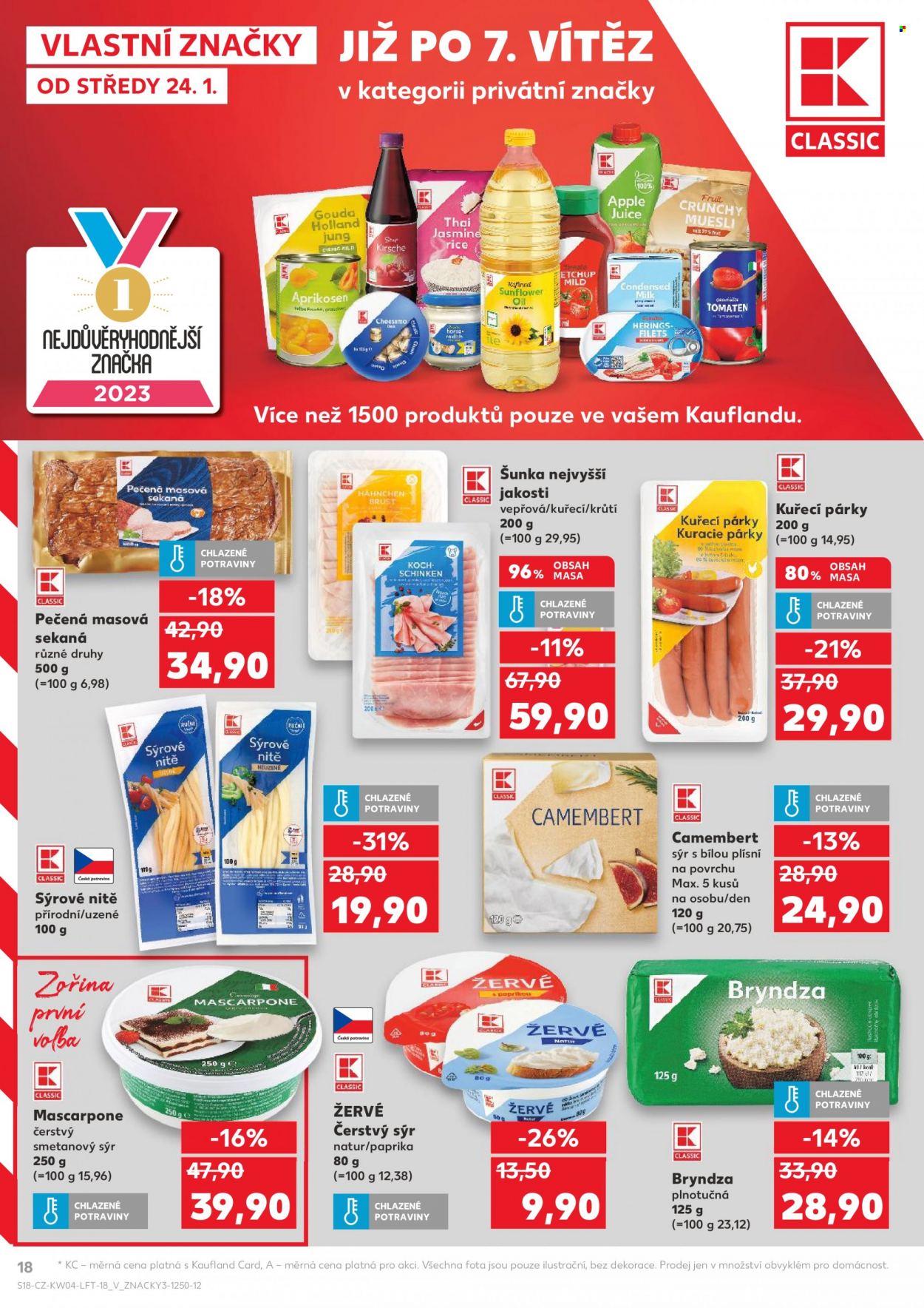Leták Kaufland - 24.1.2024 - 30.1.2024. Strana 18