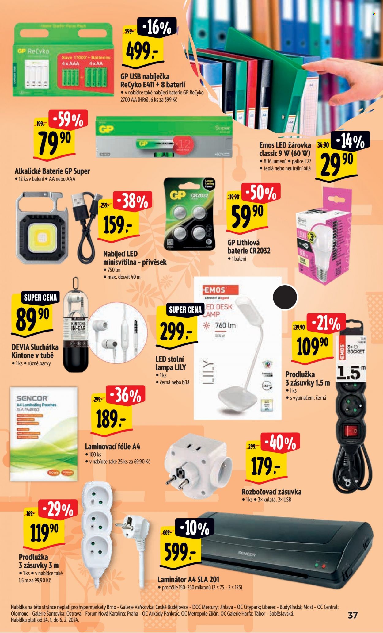 Leták Albert Hypermarket - 24.1.2024 - 30.1.2024. Strana 37