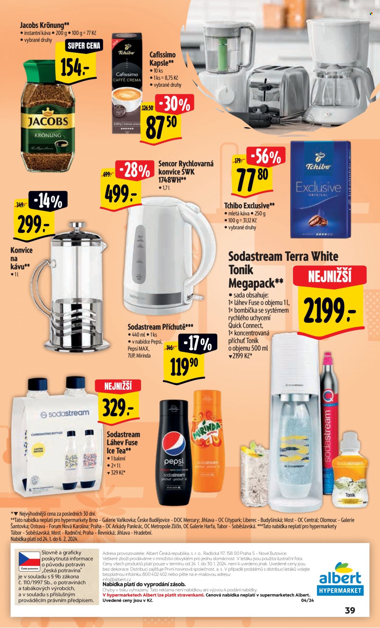 Leták Albert Hypermarket - 24.1.2024 - 30.1.2024. Strana 39