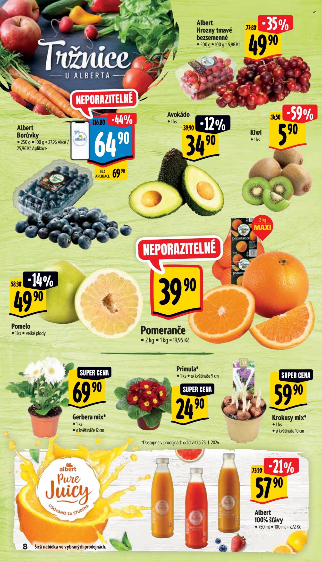 Leták Albert Supermarket - 24.1.2024 - 30.1.2024. Strana 8