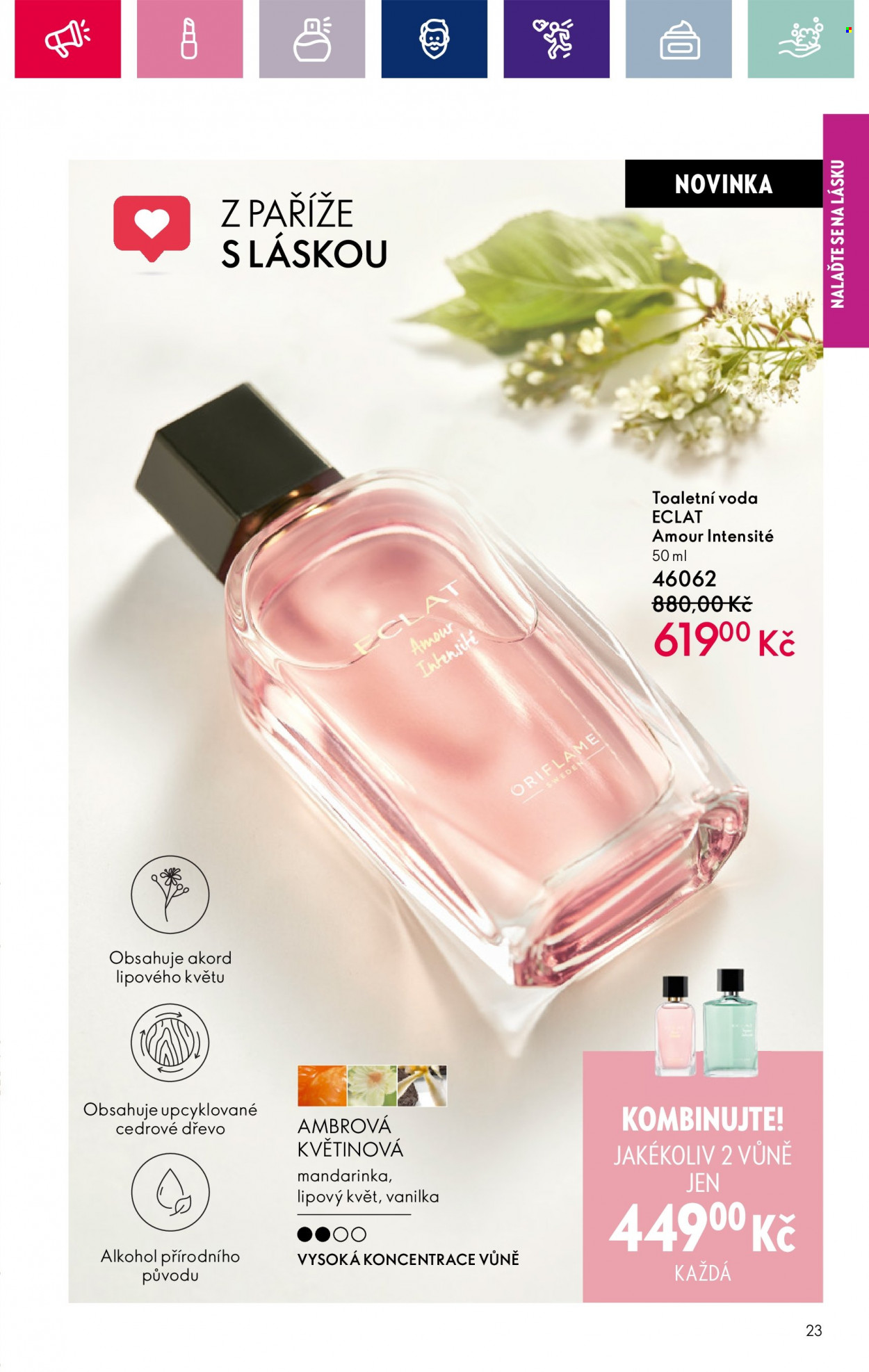 Leták ORIFLAME - 23.1.2024 - 12.2.2024. Strana 23