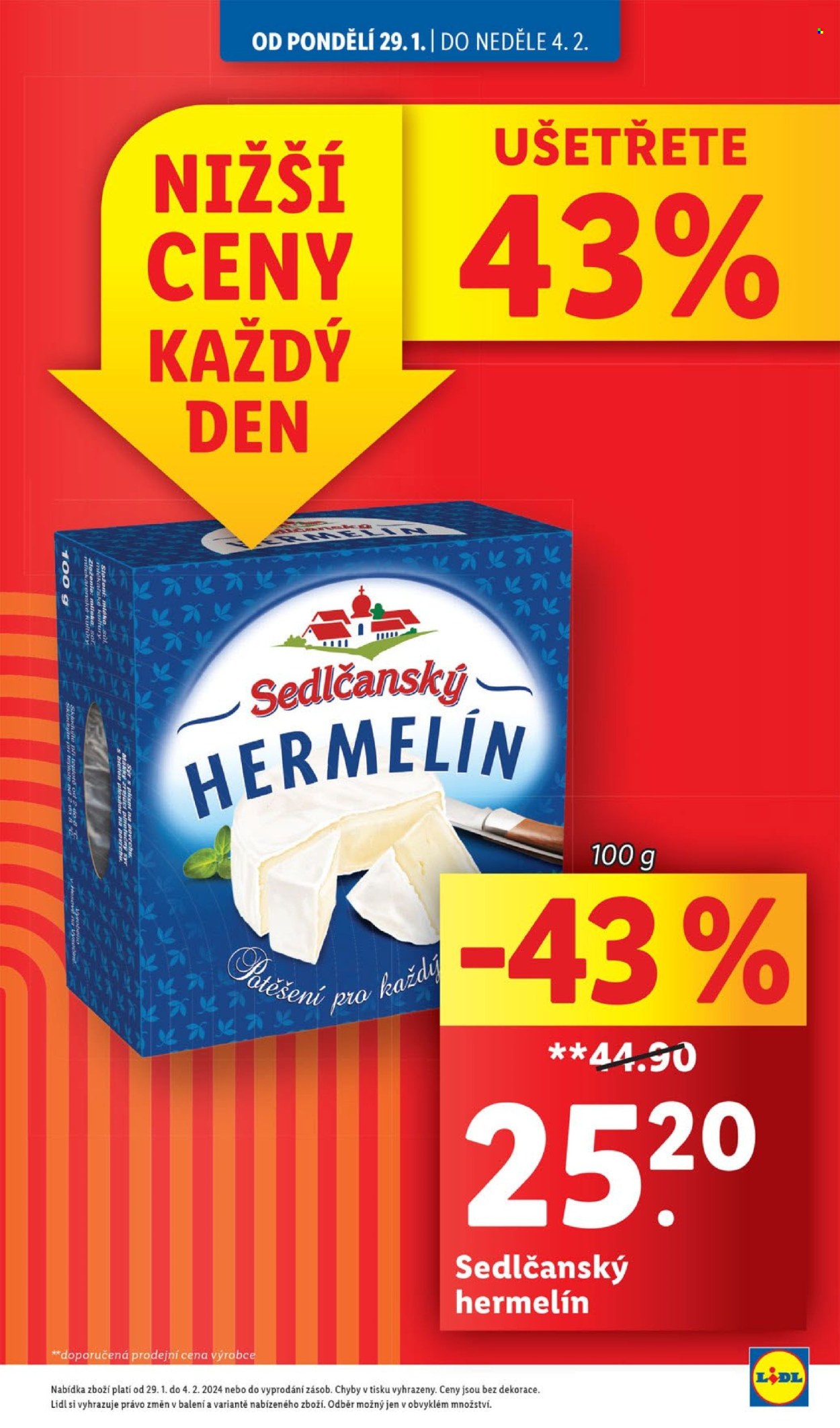 Leták Lidl - 29.1.2024 - 4.2.2024. Strana 5
