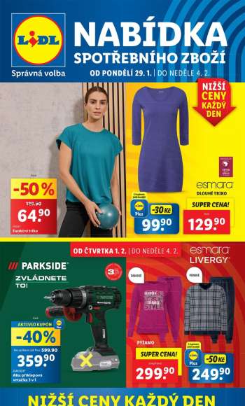 Leták Lidl - 29.1.2024 - 4.2.2024.