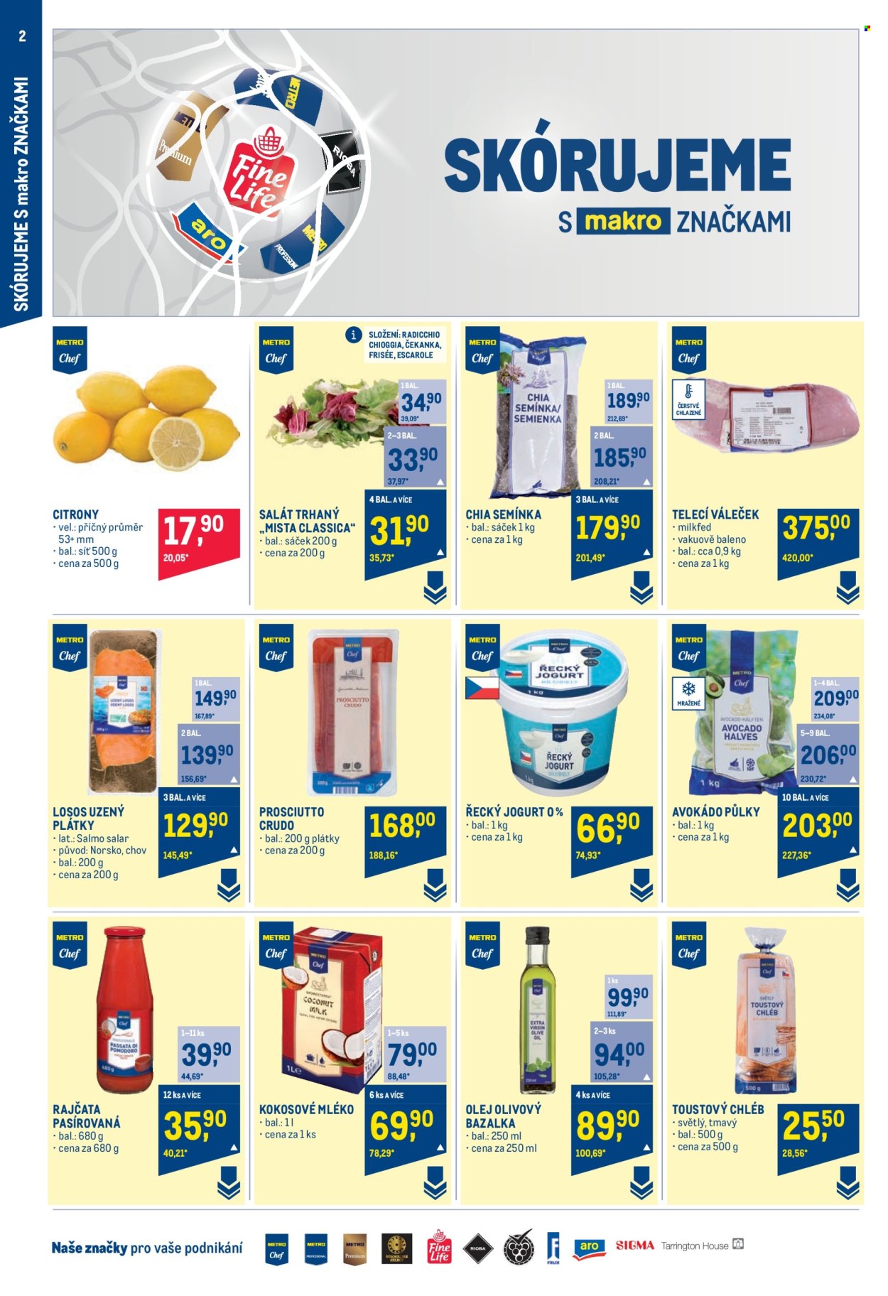 Leták MAKRO - 31.1.2024 - 13.2.2024. Strana 2