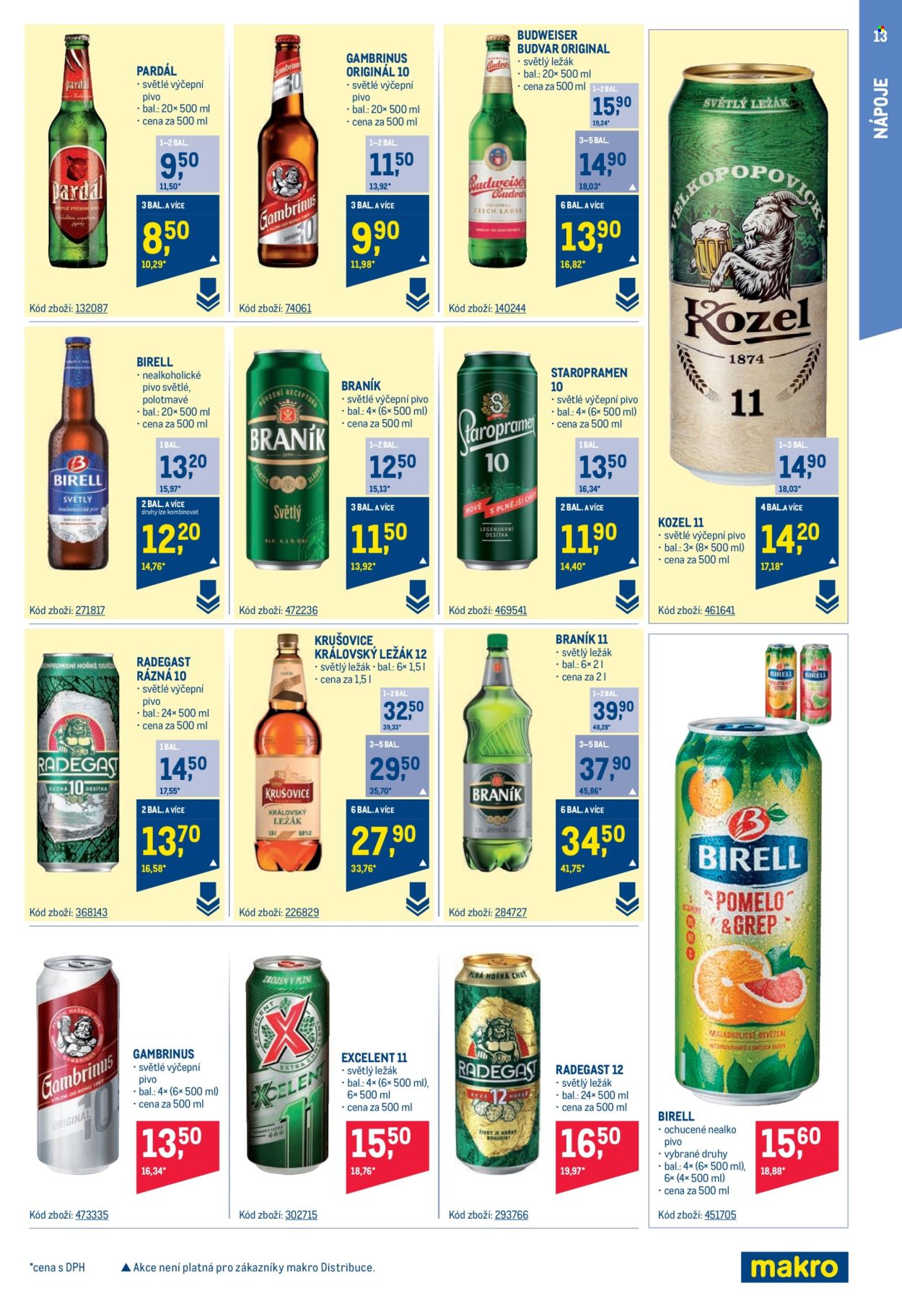 Leták MAKRO - 31.1.2024 - 13.2.2024. Strana 13