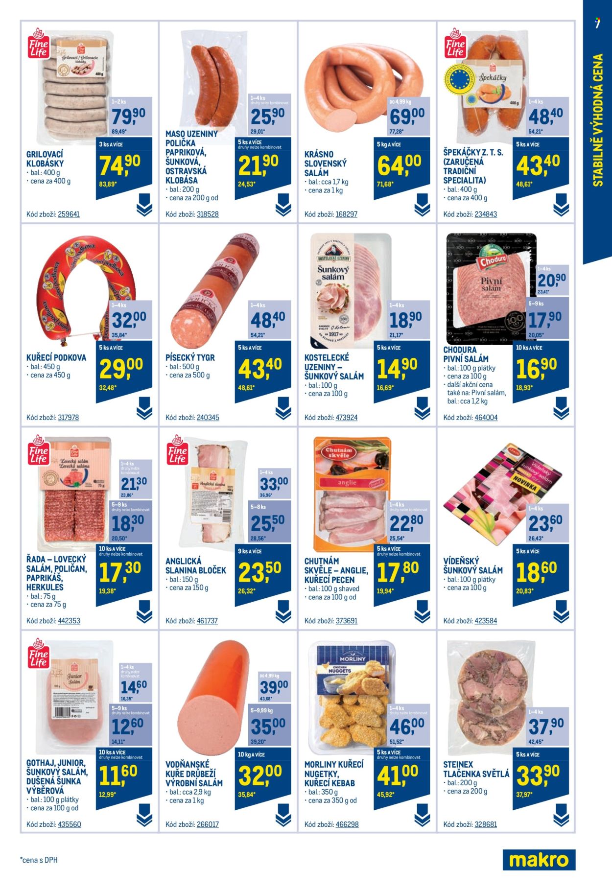 Leták MAKRO - 31.1.2024 - 26.3.2024. Strana 7
