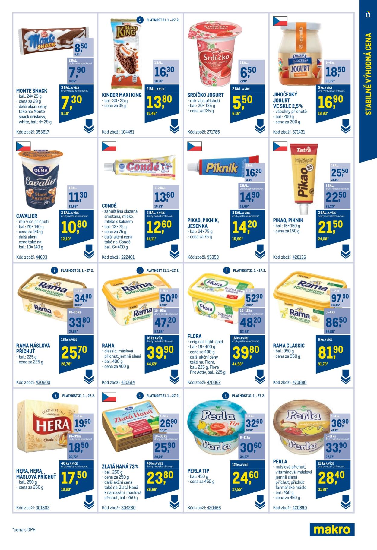 Leták MAKRO - 31.1.2024 - 26.3.2024. Strana 11