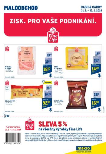 Leták MAKRO - 31.1.2024 - 13.2.2024.