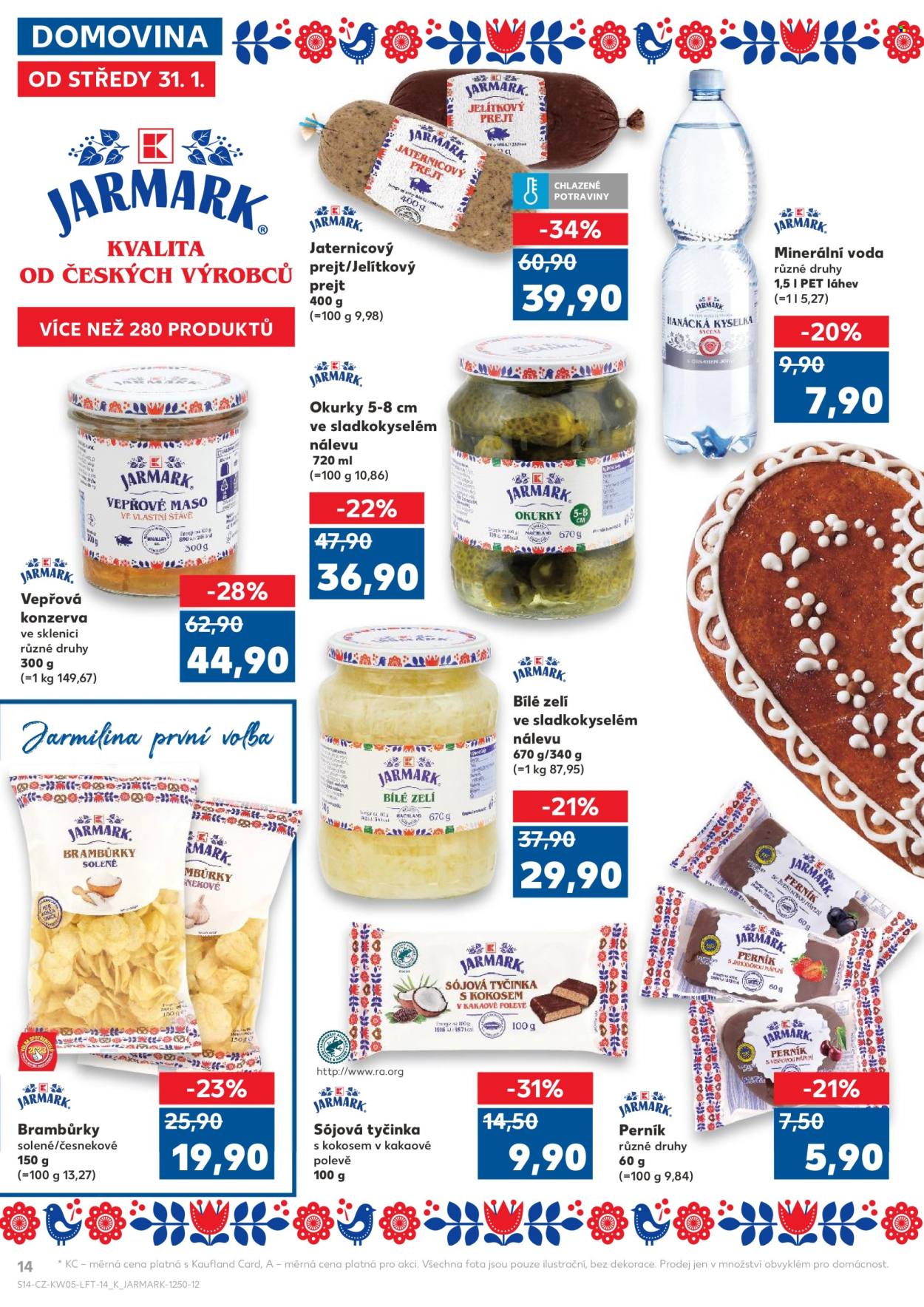 Leták Kaufland - 31.1.2024 - 6.2.2024. Strana 14