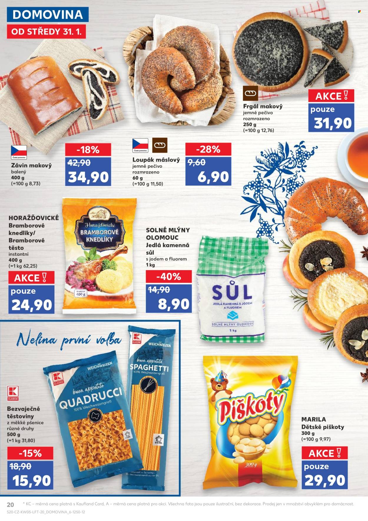 Leták Kaufland - 31.1.2024 - 6.2.2024. Strana 20