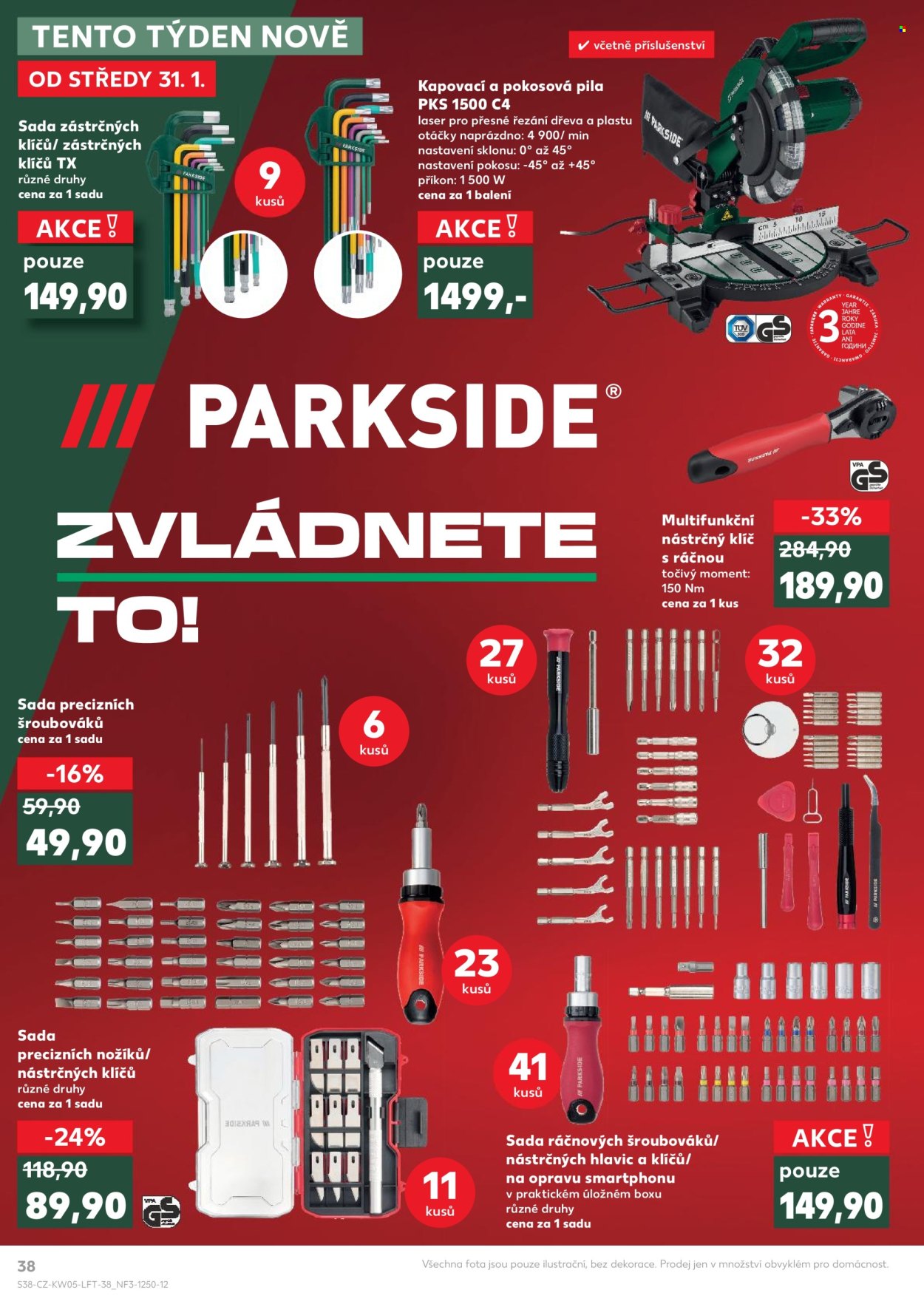 Leták Kaufland - 31.1.2024 - 6.2.2024. Strana 38