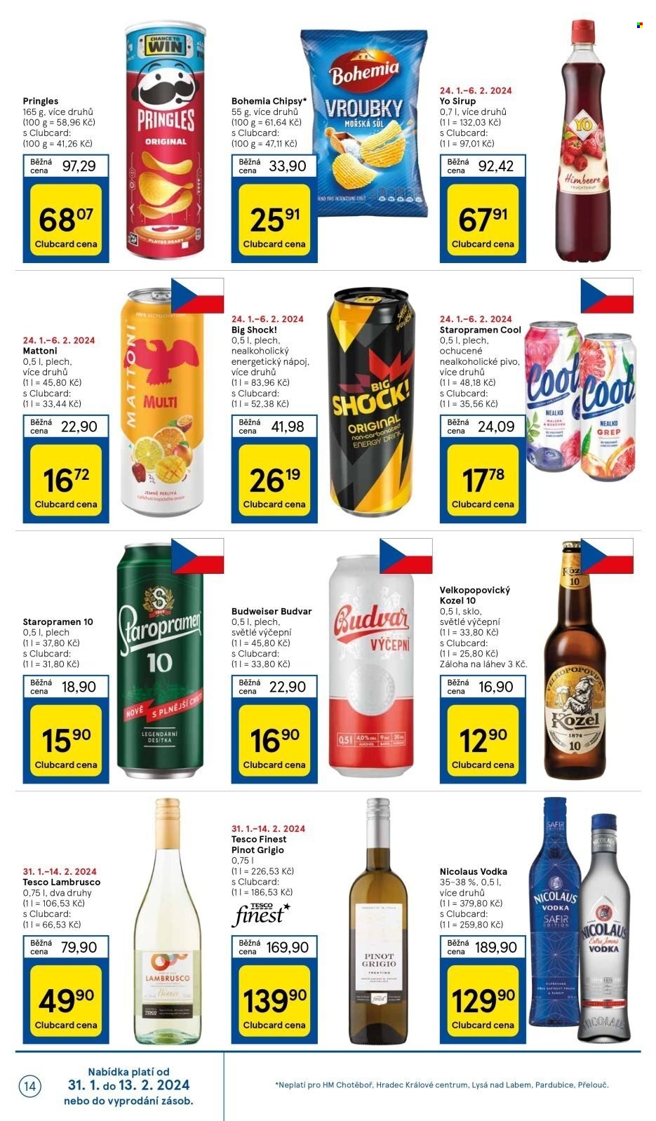 Leták TESCO - 31.1.2024 - 6.2.2024. Strana 14