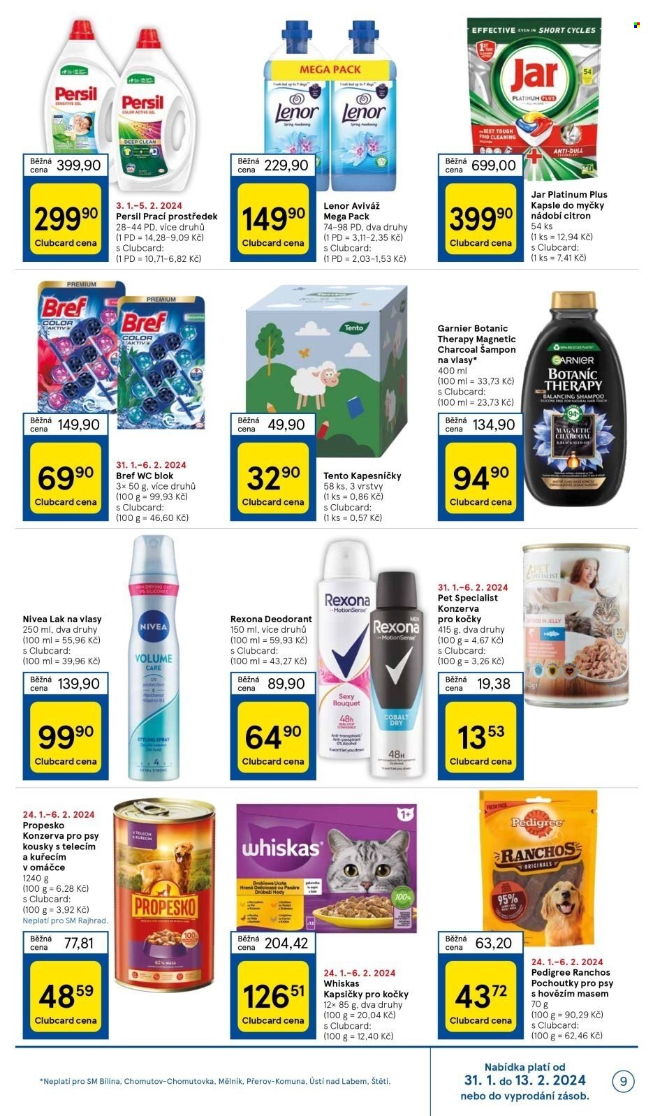 Leták TESCO supermarket - 31.1.2024 - 6.2.2024. Strana 9