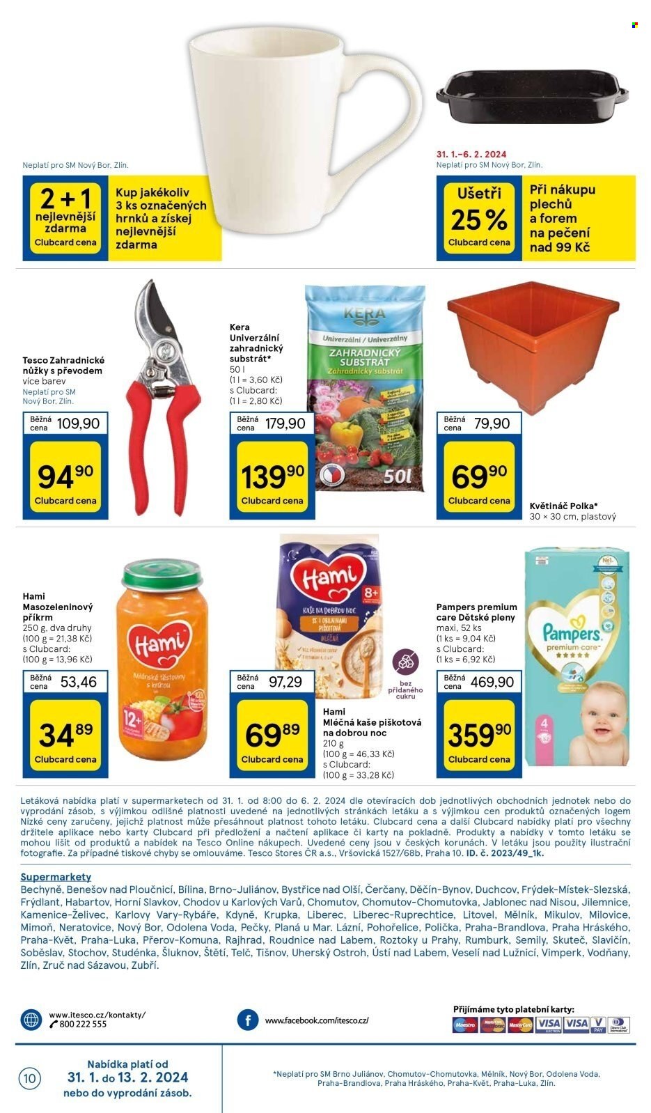 Leták TESCO supermarket - 31.1.2024 - 6.2.2024. Strana 10