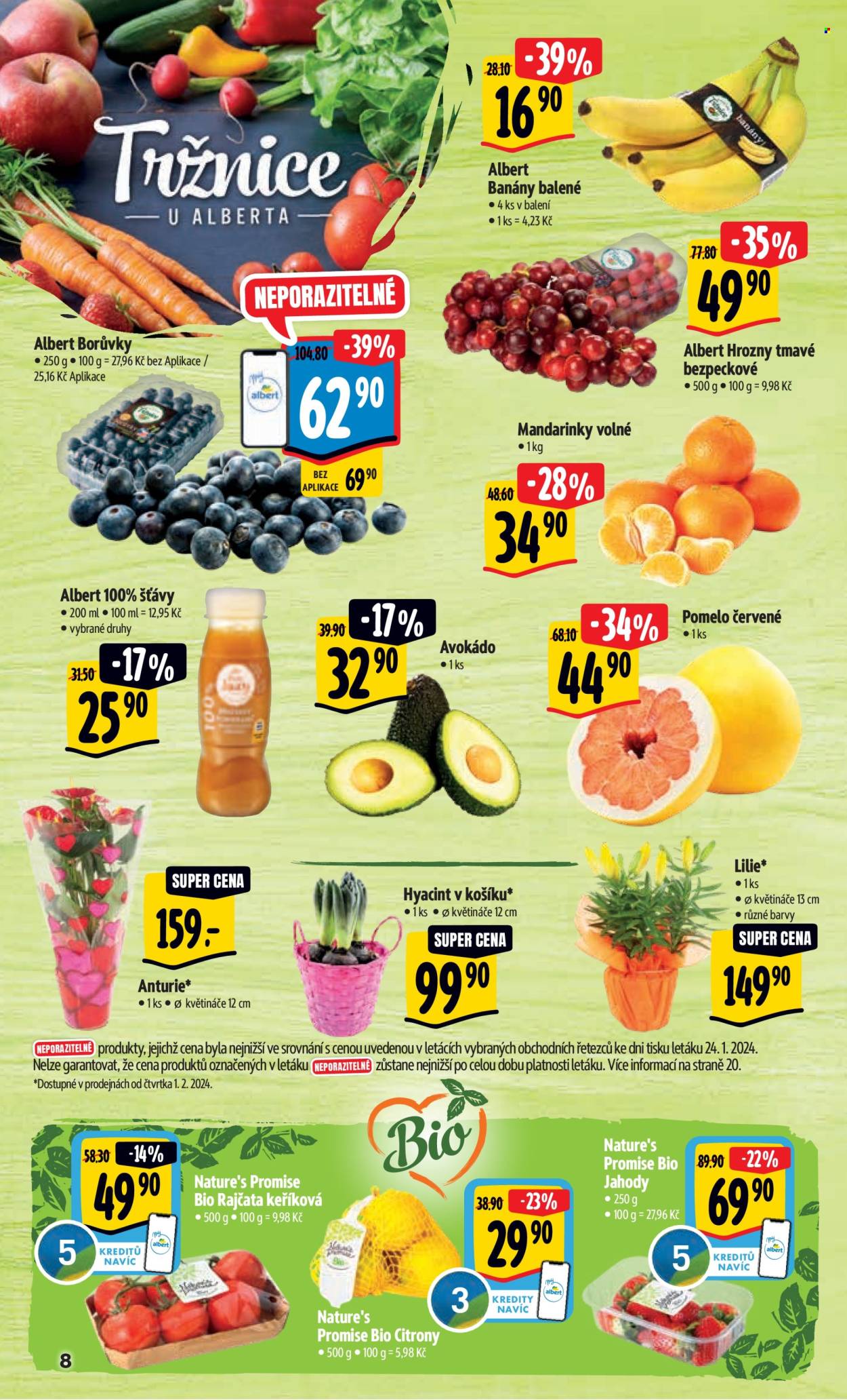 Leták Albert Hypermarket - 31.1.2024 - 6.2.2024. Strana 8