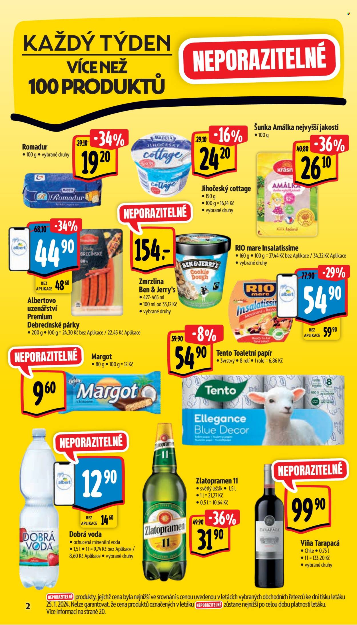 Leták Albert Supermarket - 31.1.2024 - 6.2.2024. Strana 2