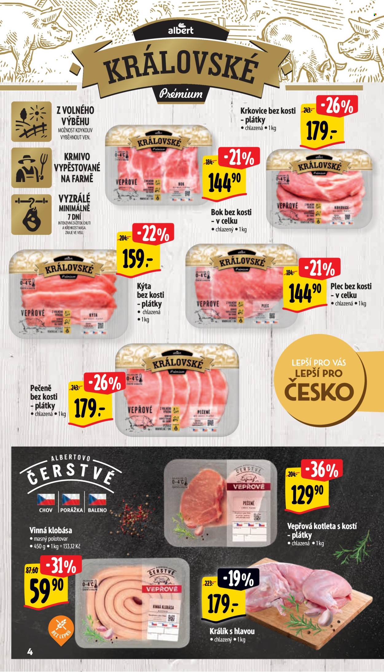 Leták Albert Supermarket - 31.1.2024 - 6.2.2024. Strana 4