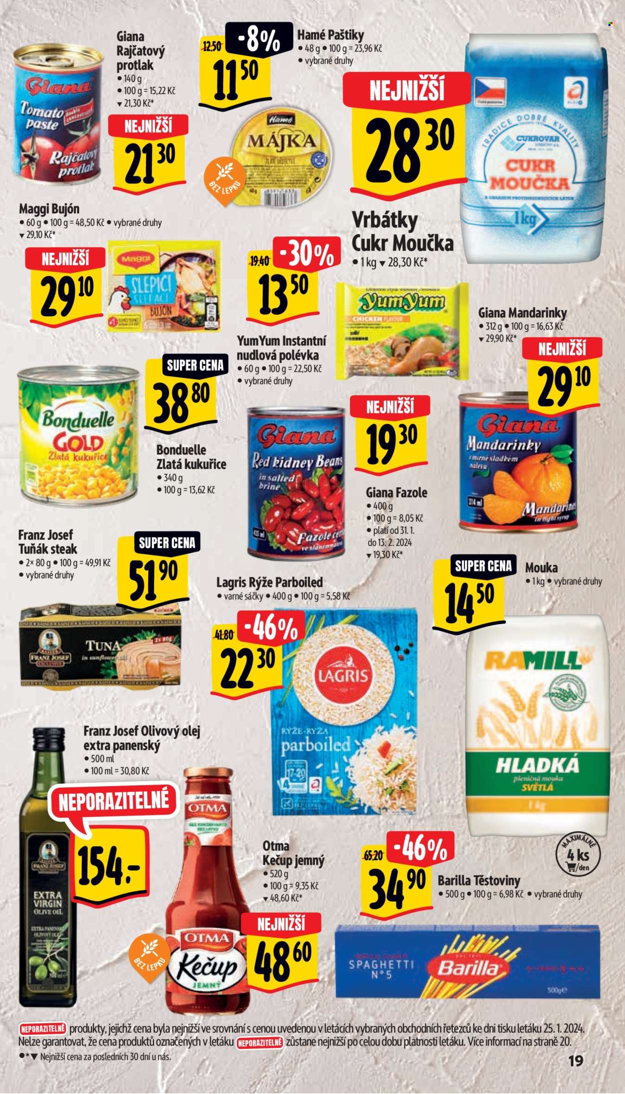 Leták Albert Supermarket - 31.1.2024 - 6.2.2024. Strana 19