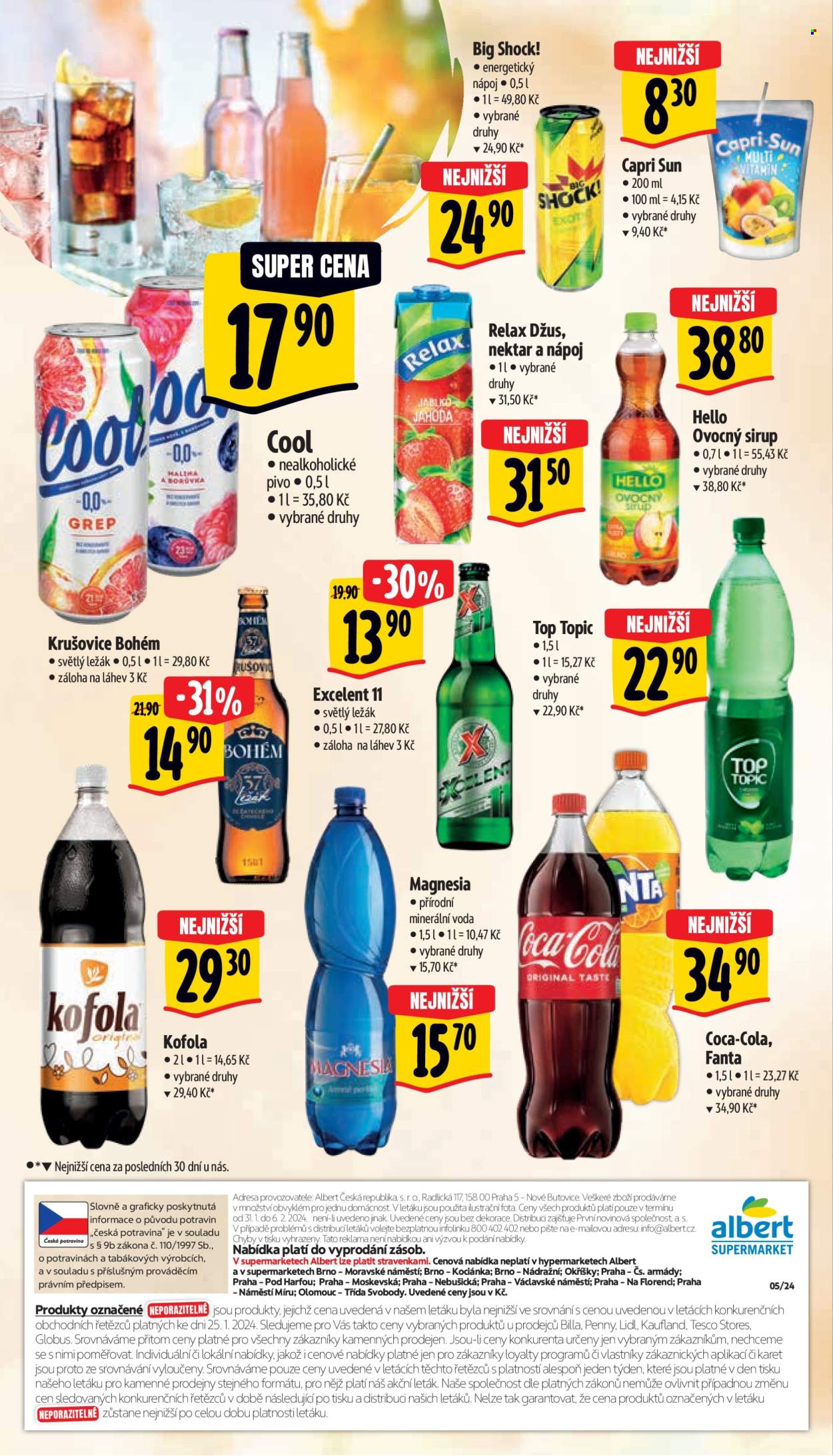Leták Albert Supermarket - 31.1.2024 - 6.2.2024. Strana 20