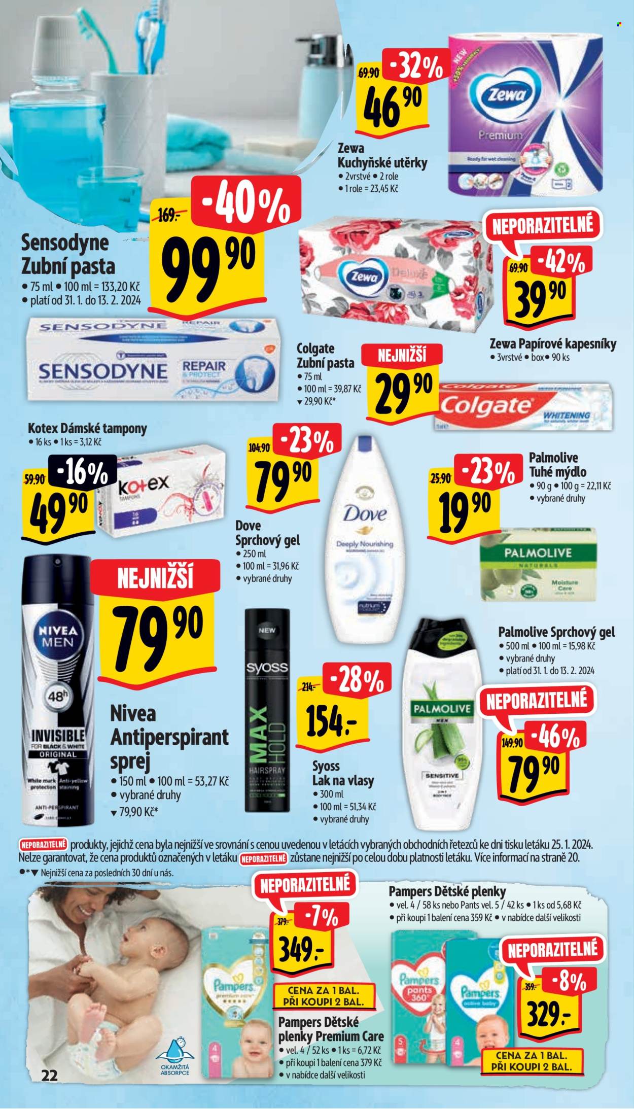 Leták Albert Supermarket - 31.1.2024 - 6.2.2024. Strana 22