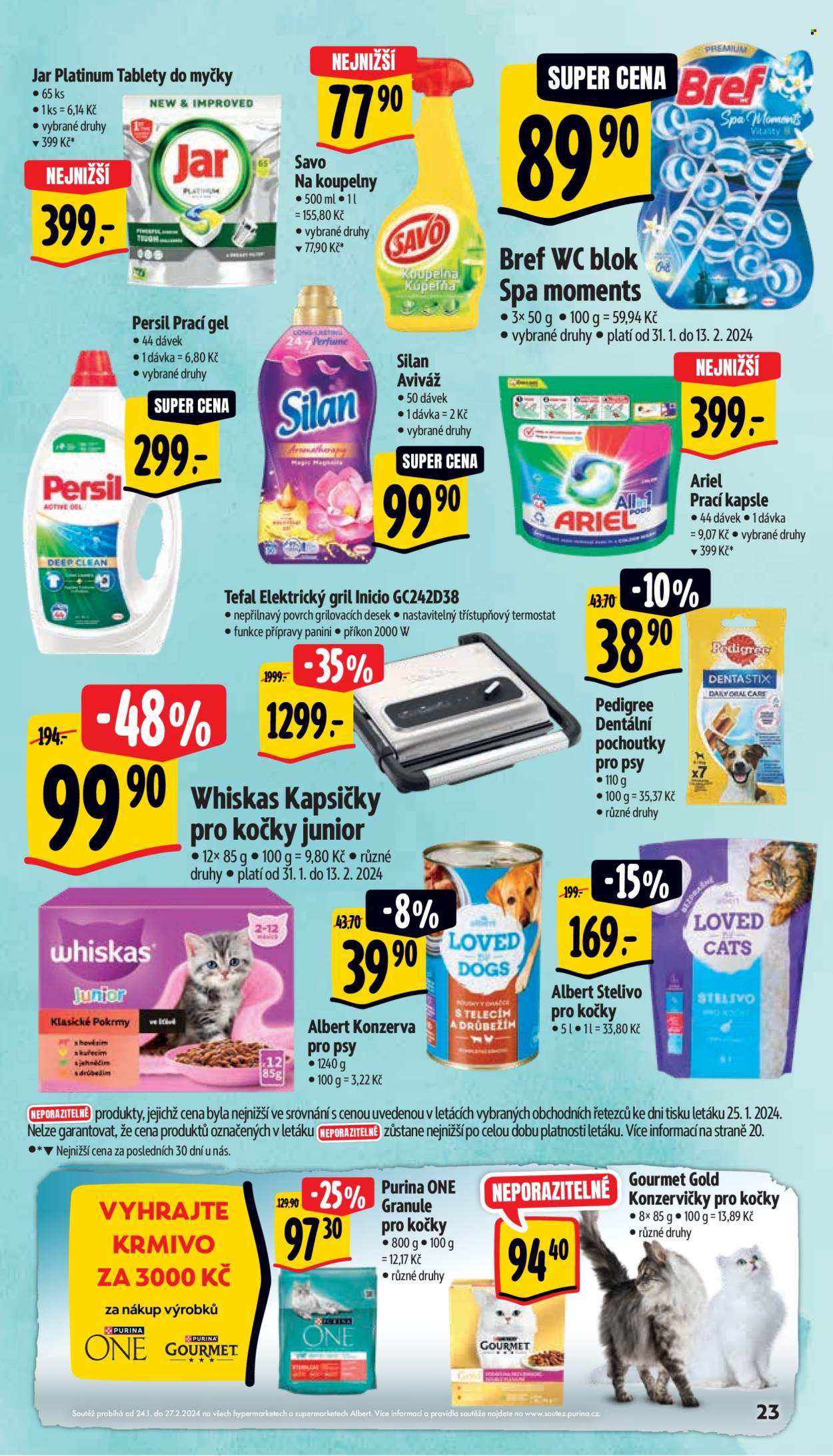 Leták Albert Supermarket - 31.1.2024 - 6.2.2024. Strana 23