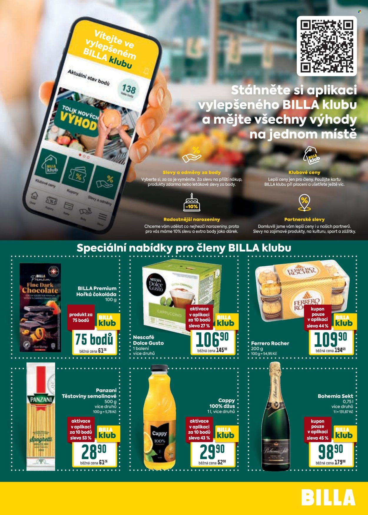 Leták BILLA - 31.1.2024 - 6.2.2024. Strana 3