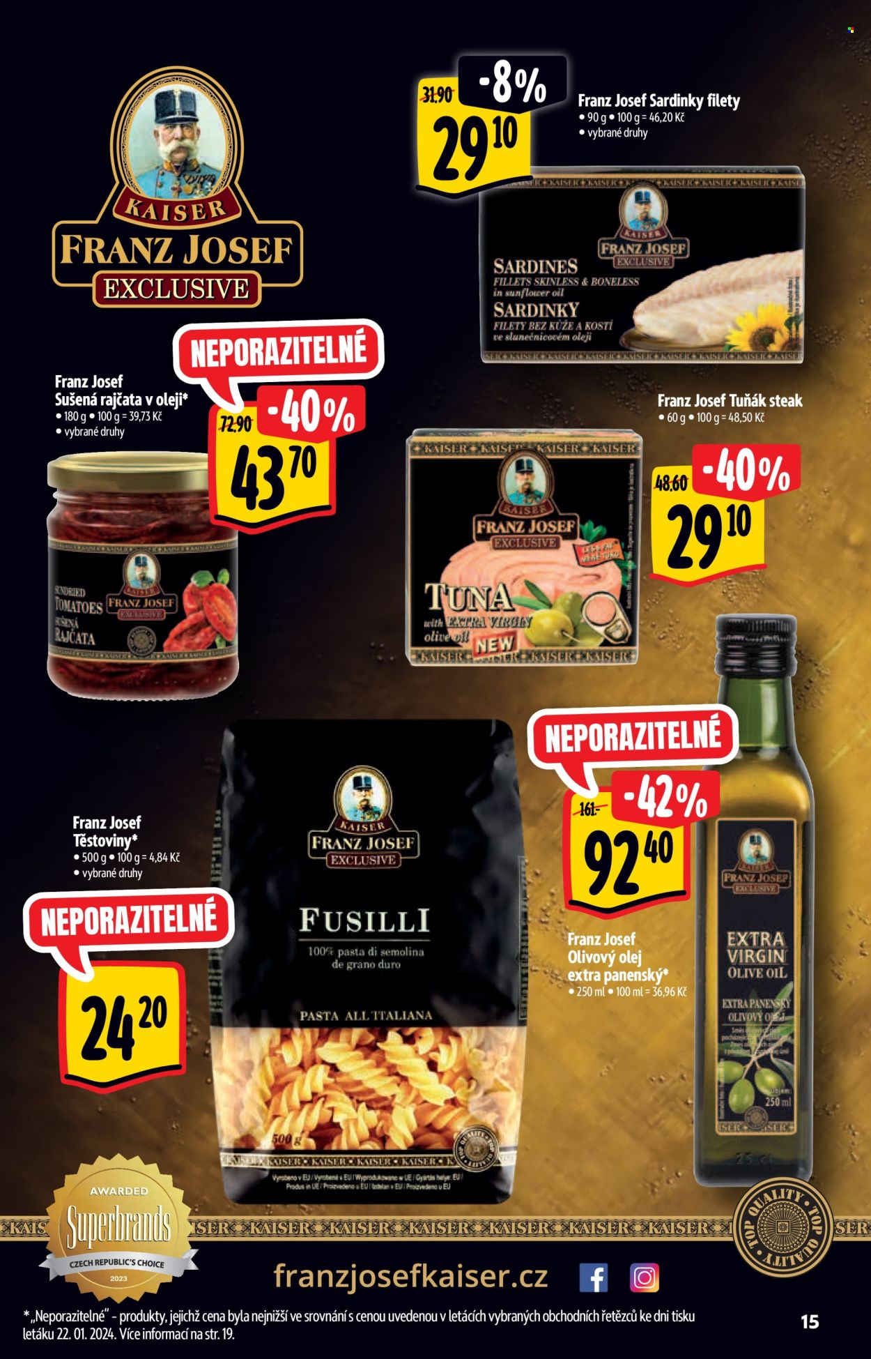 Leták Albert Hypermarket - 31.1.2024 - 13.2.2024. Strana 15
