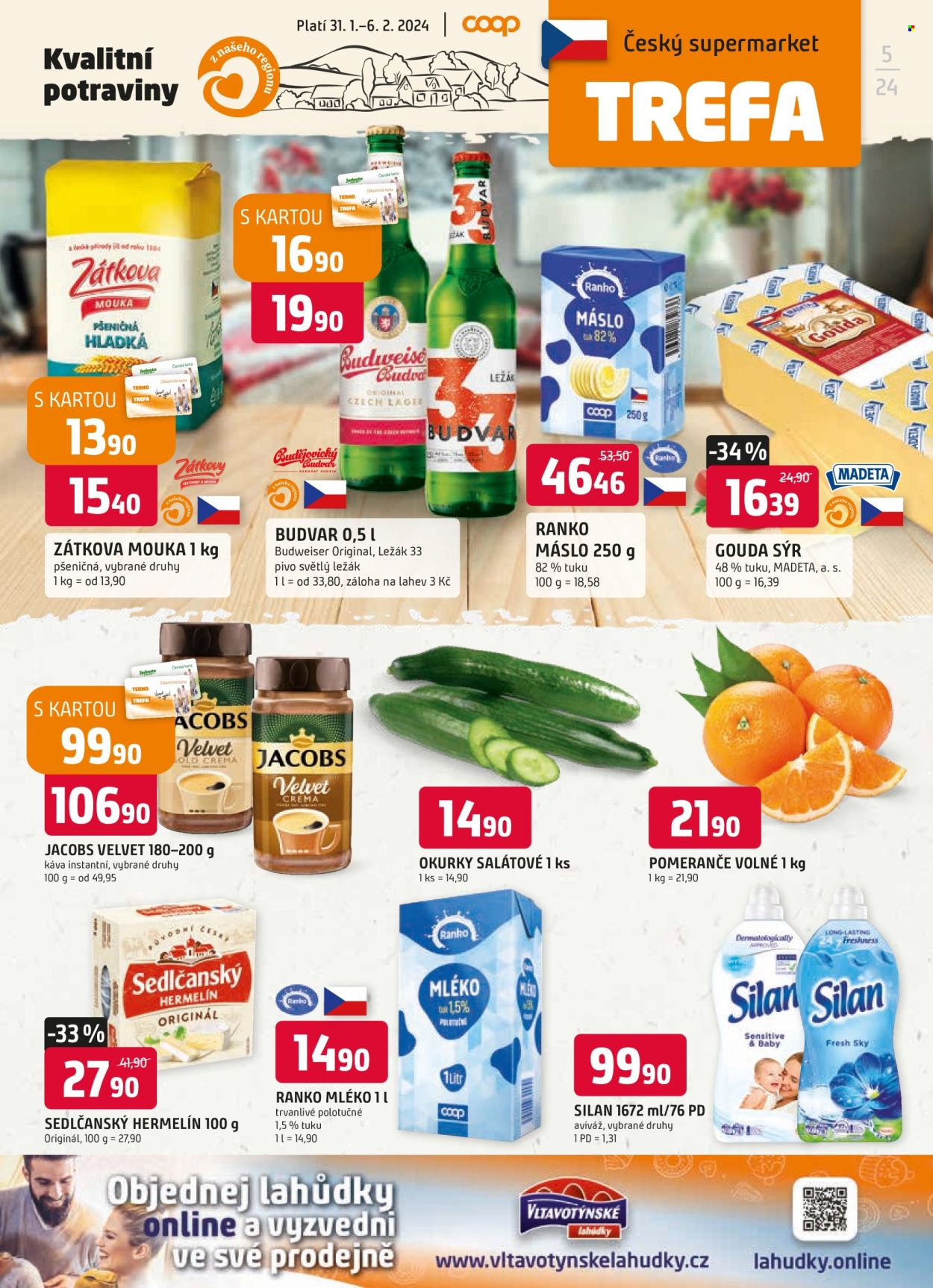 Leták TREFA coop - 31.1.2024 - 6.2.2024. Strana 1