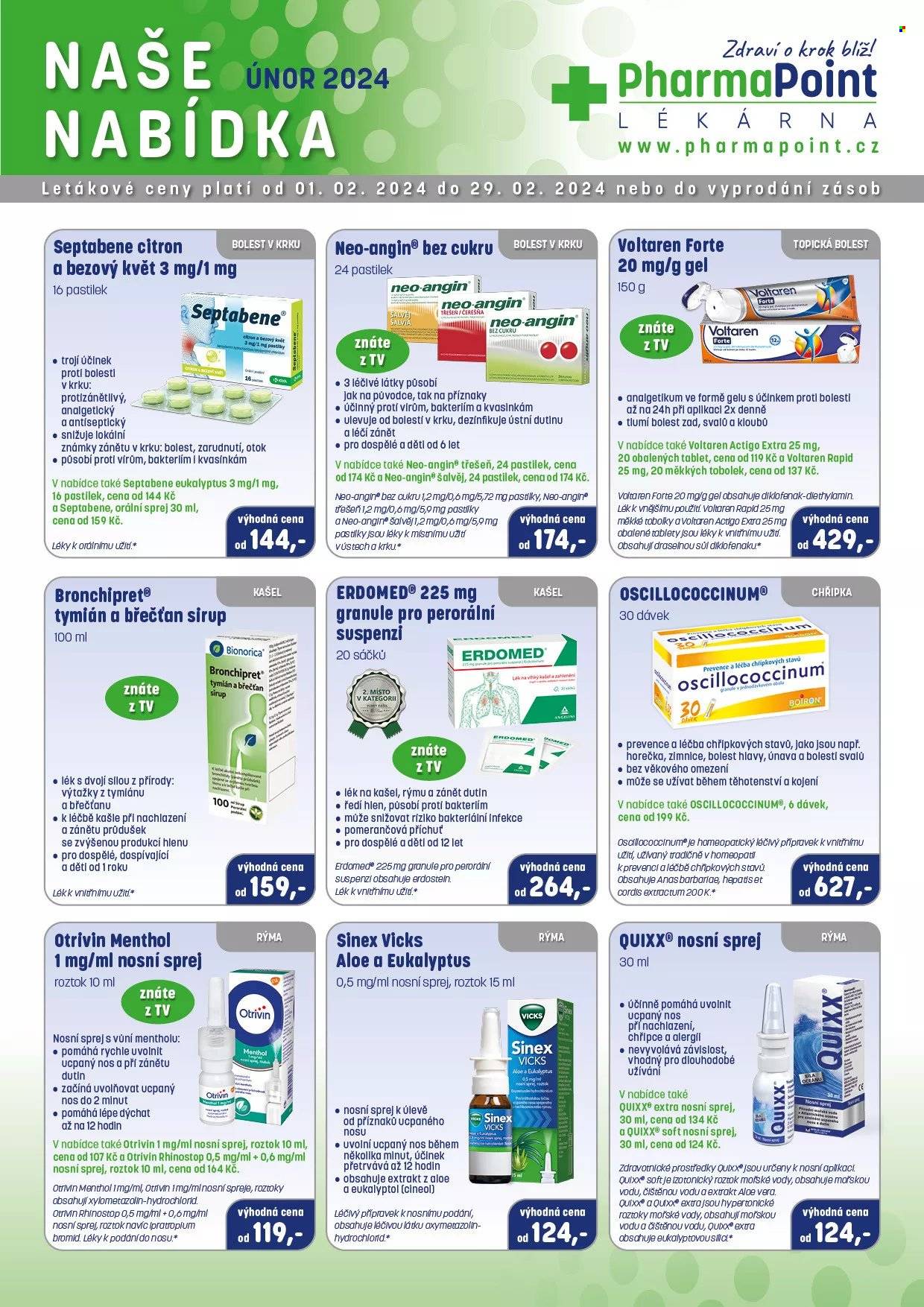 Leták PharmaPoint - 1.2.2024 - 29.2.2024. Strana 1