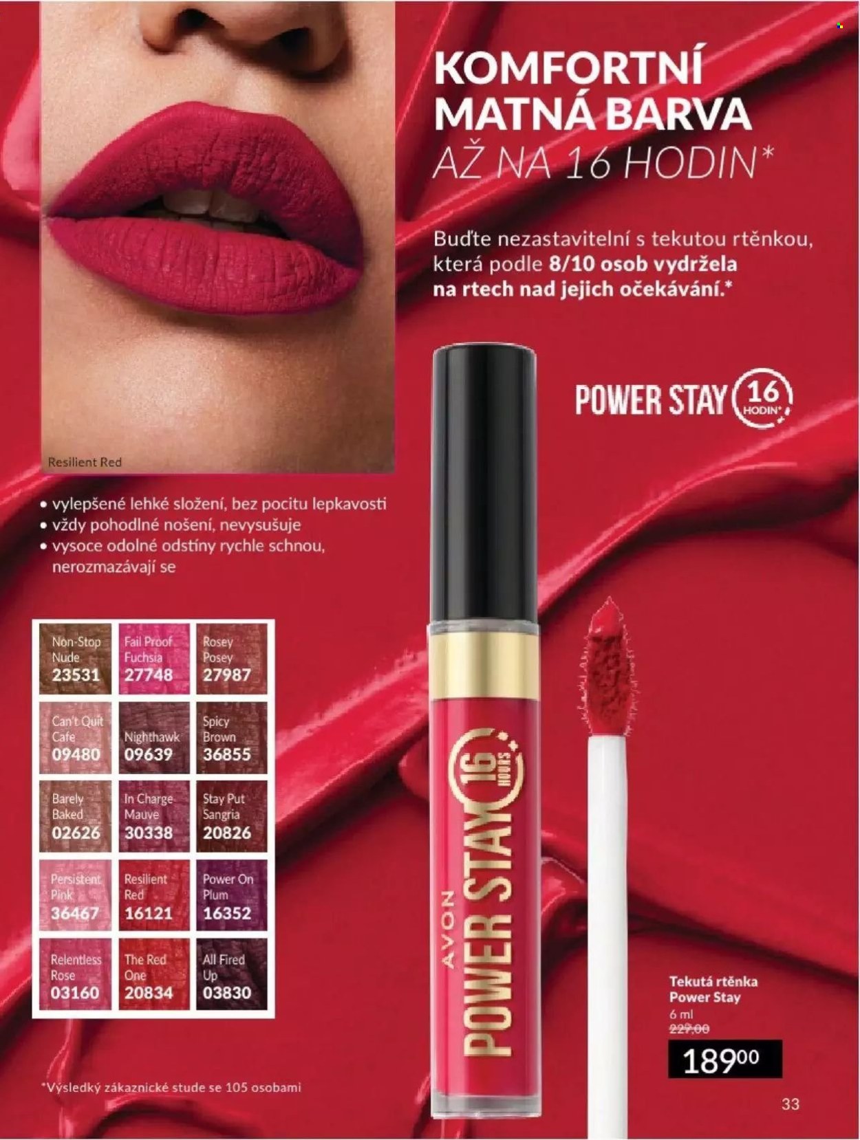 Leták AVON - 1.2.2024 - 29.2.2024. Strana 33