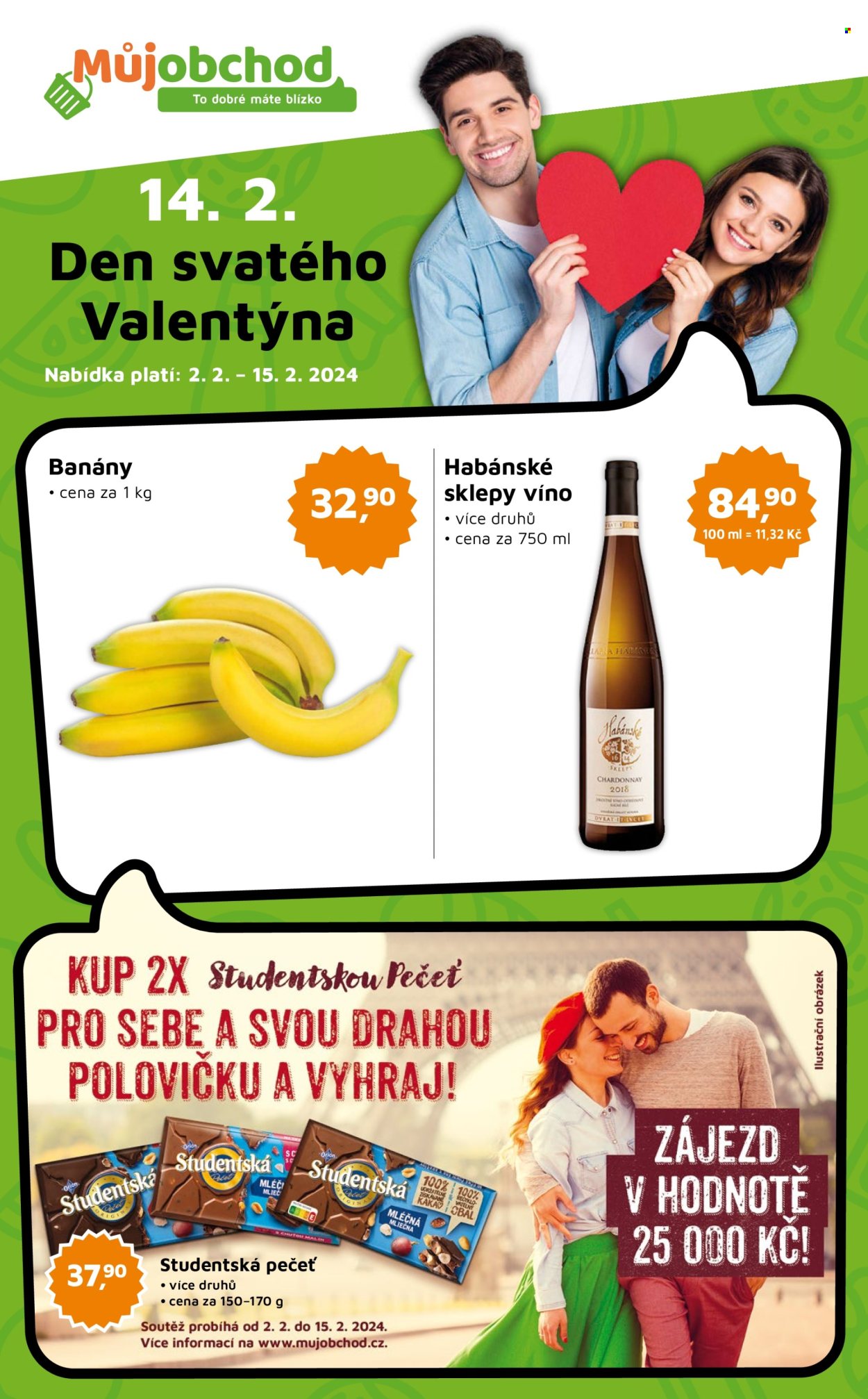 Leták Můj obchod - 2.2.2024 - 15.2.2024. Strana 1