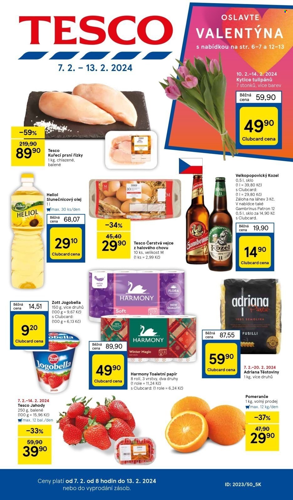 Leták TESCO - 7.2.2024 - 13.2.2024. Strana 1