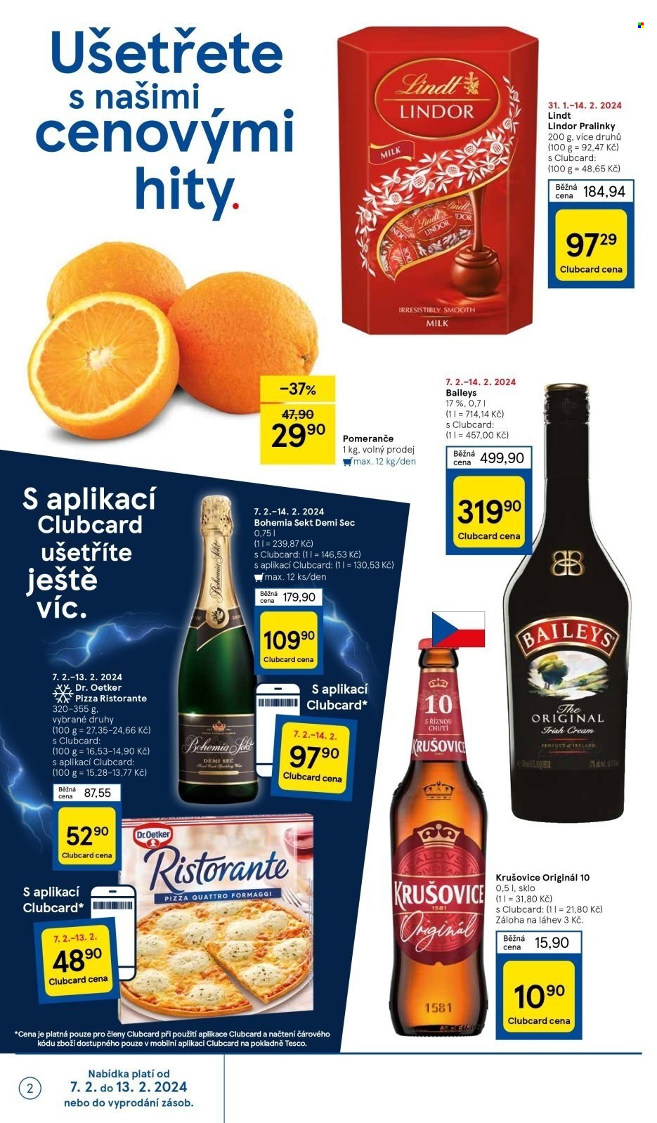 Leták TESCO supermarket - 7.2.2024 - 13.2.2024. Strana 2