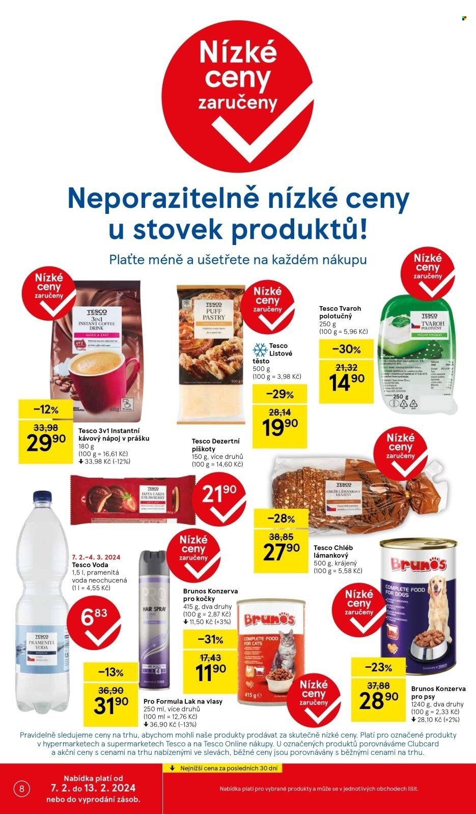 Leták TESCO supermarket - 7.2.2024 - 13.2.2024. Strana 8