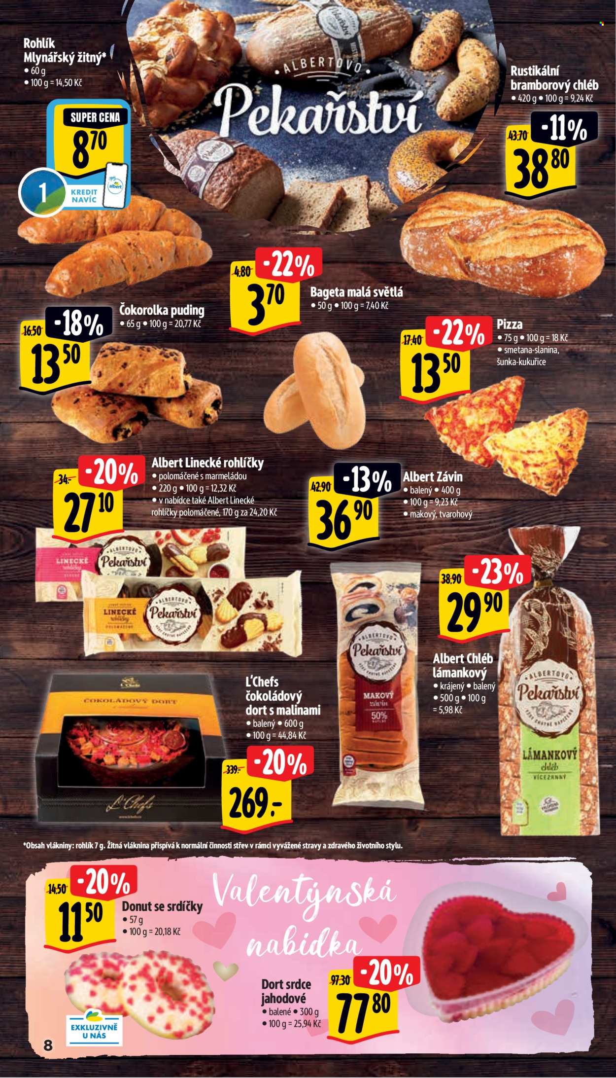Leták Albert Supermarket - 7.2.2024 - 13.2.2024. Strana 8