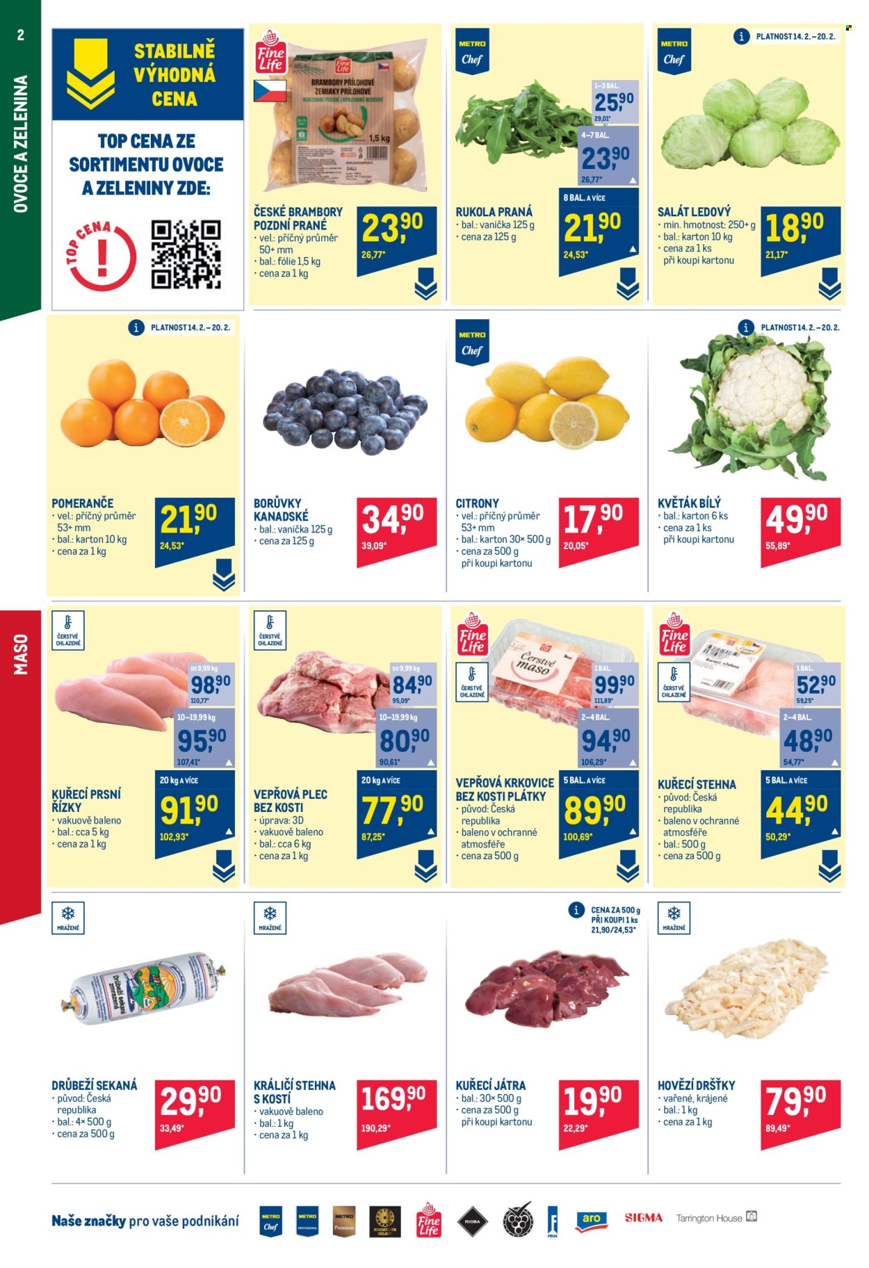 Leták MAKRO - 14.2.2024 - 27.2.2024. Strana 2